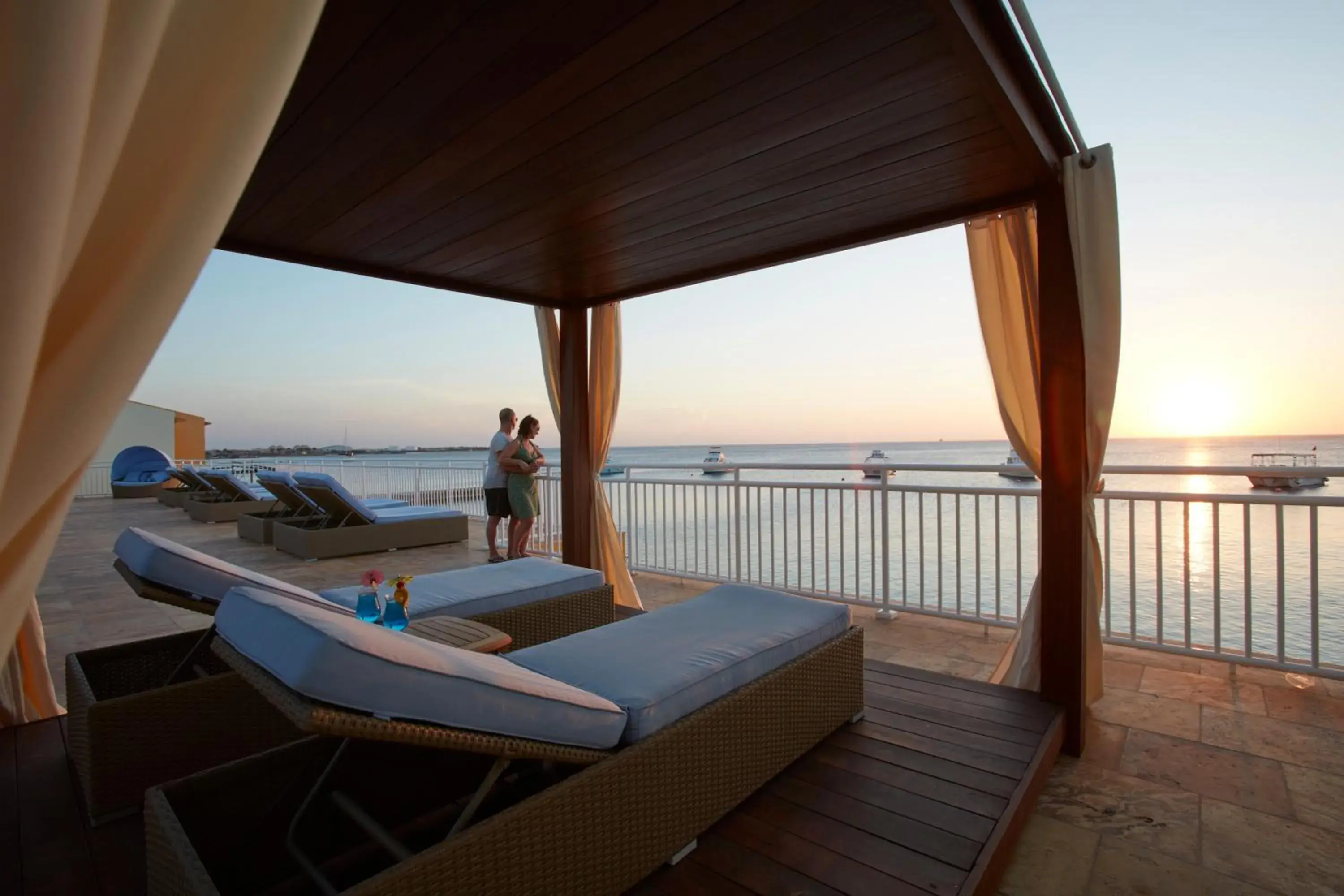 Sea view in Divi Flamingo Beach Resort Sea view in Divi Flamingo Beach Resort