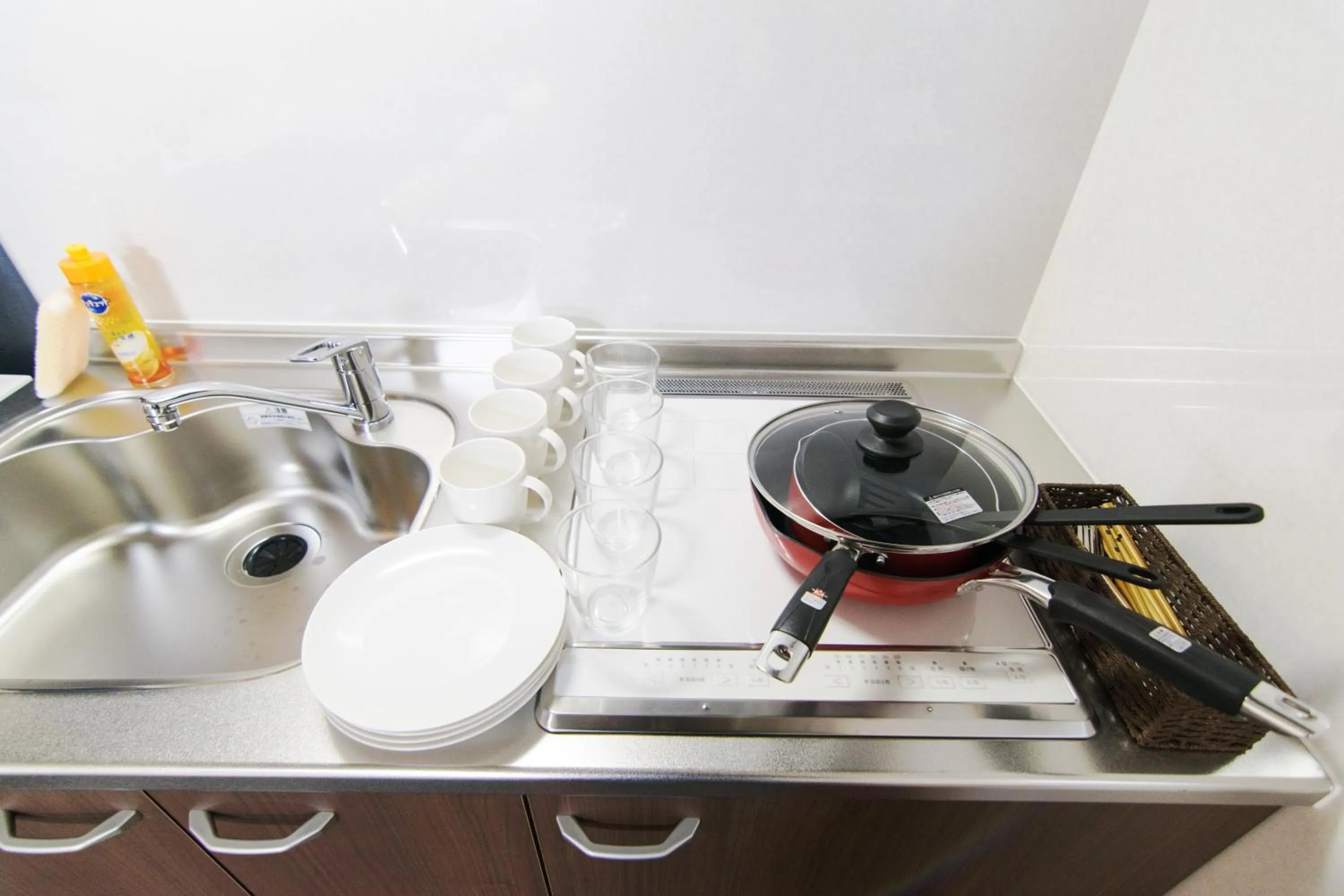 Kitchen or kitchenette in Stay SAKURA Kyoto Toji South II