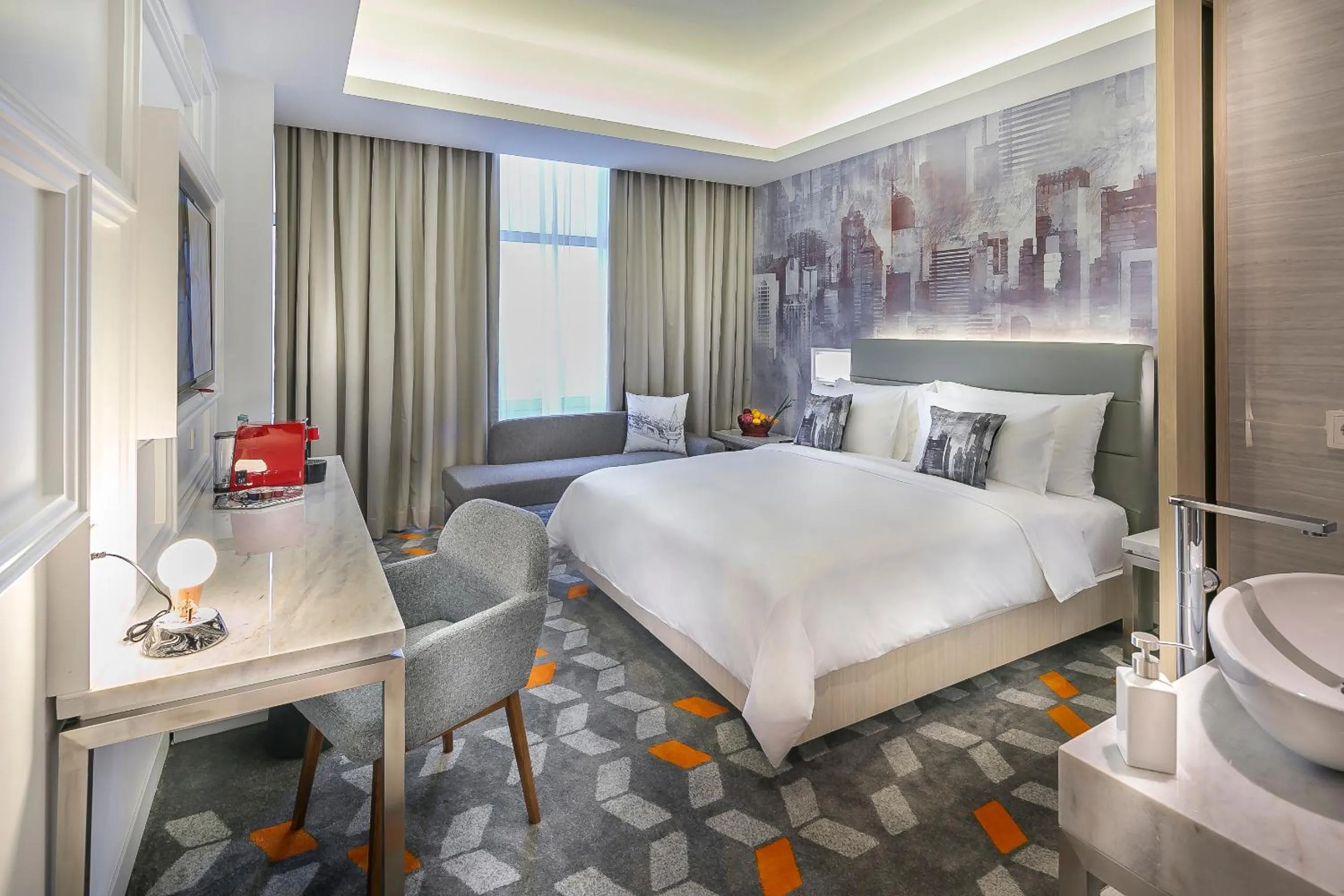 Bedroom, Bed in Vertu Harmoni Jakarta