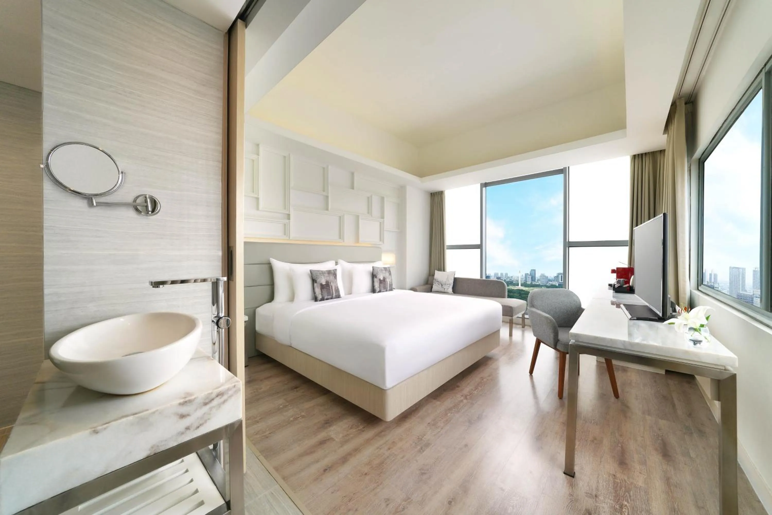 Bedroom, Bed in Vertu Harmoni Jakarta