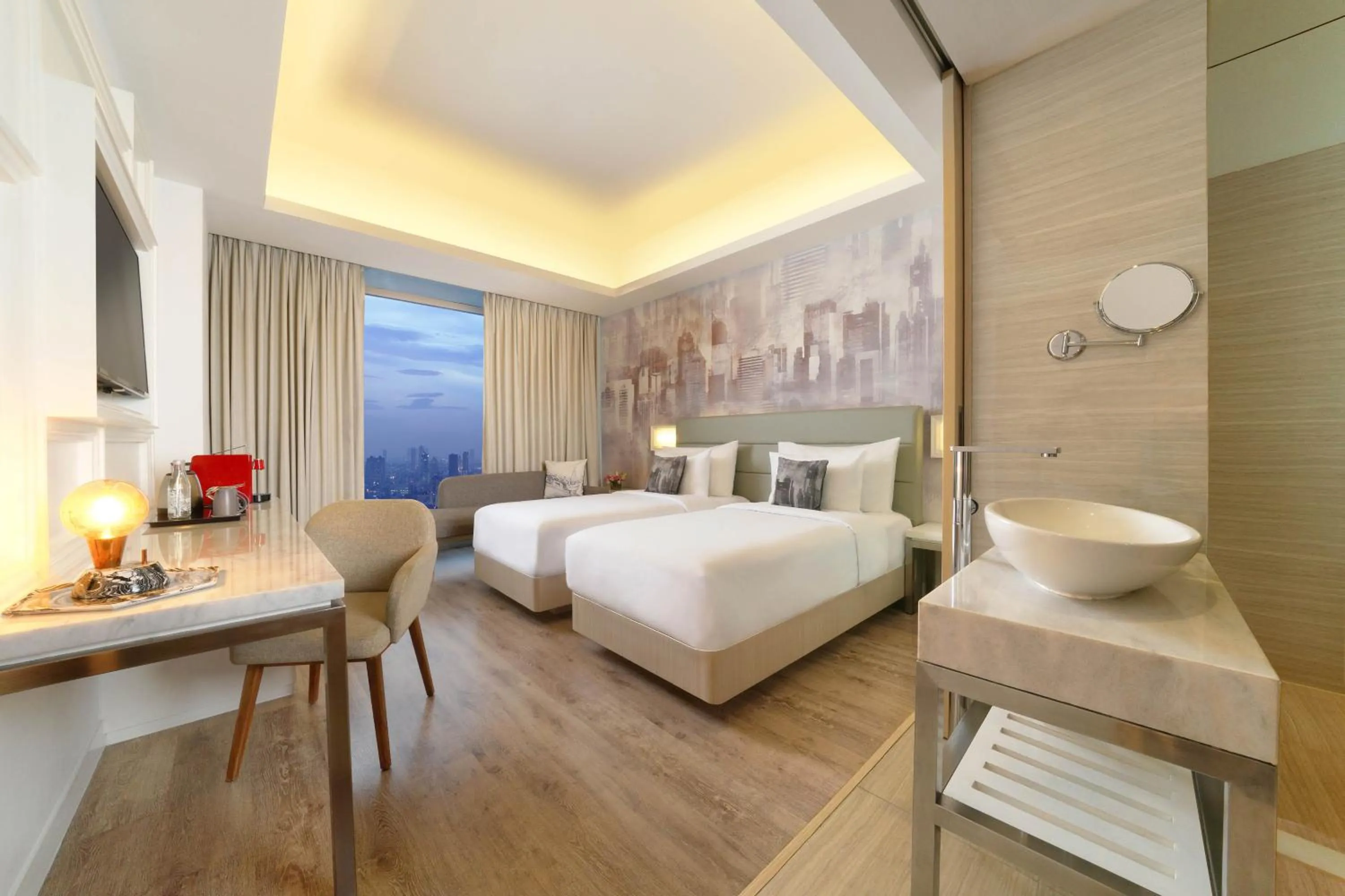 Bedroom, Bed in Vertu Harmoni Jakarta