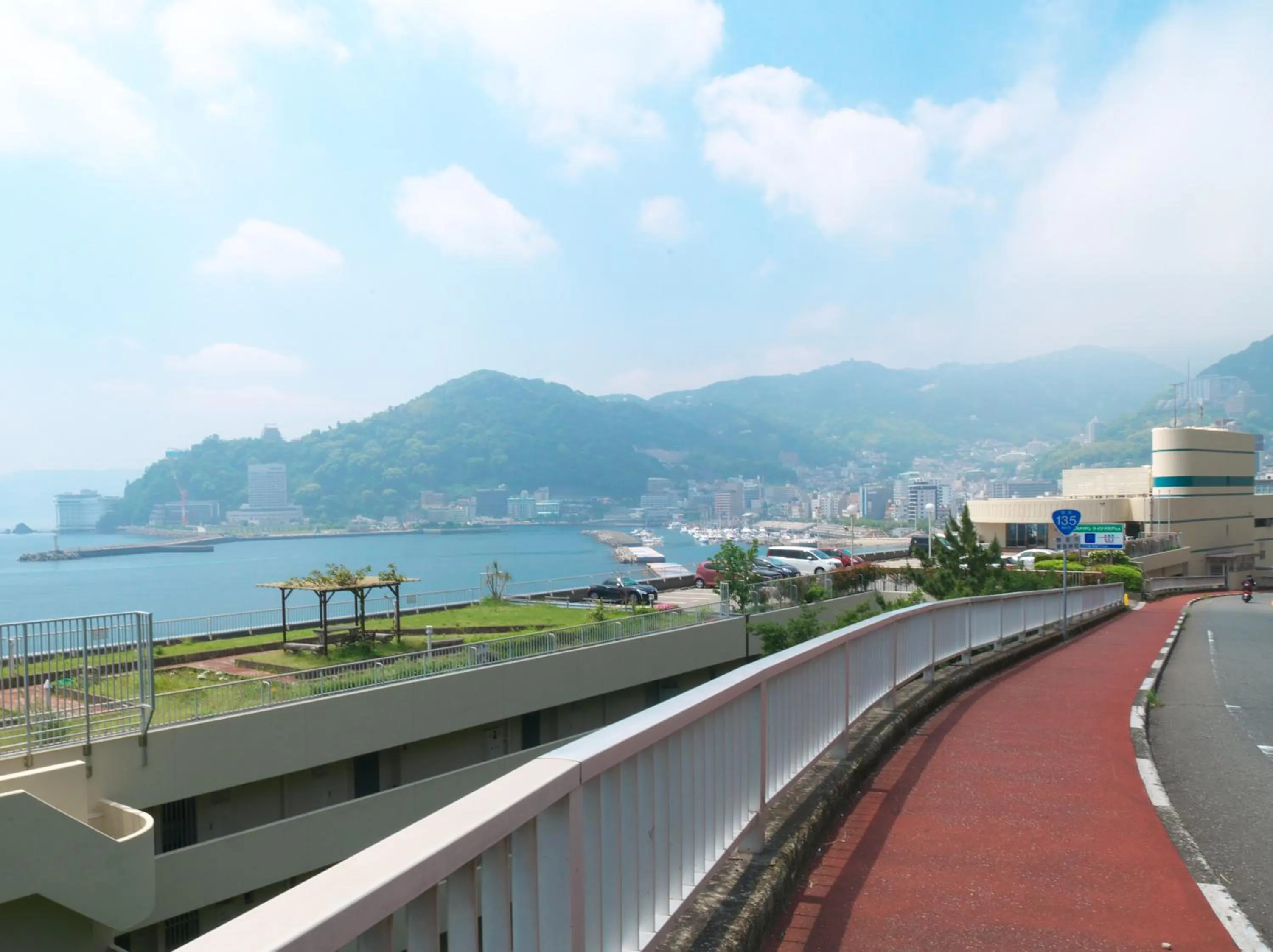 Sea view in Wisterian Life Club Atami