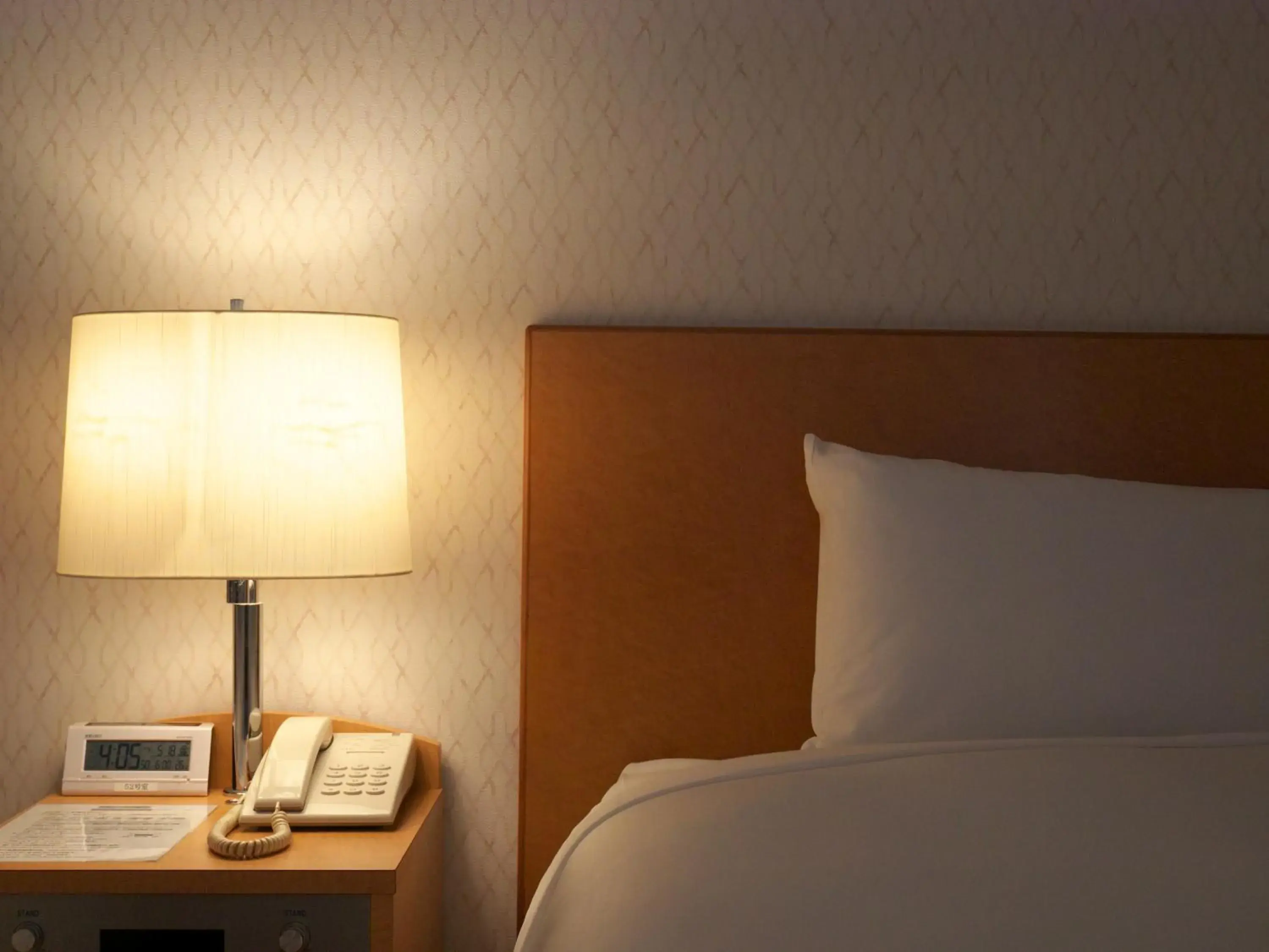 Decorative detail, Bed in Wisterian Life Club Atami Decorative detail, Bed in Wisterian Life Club Atami