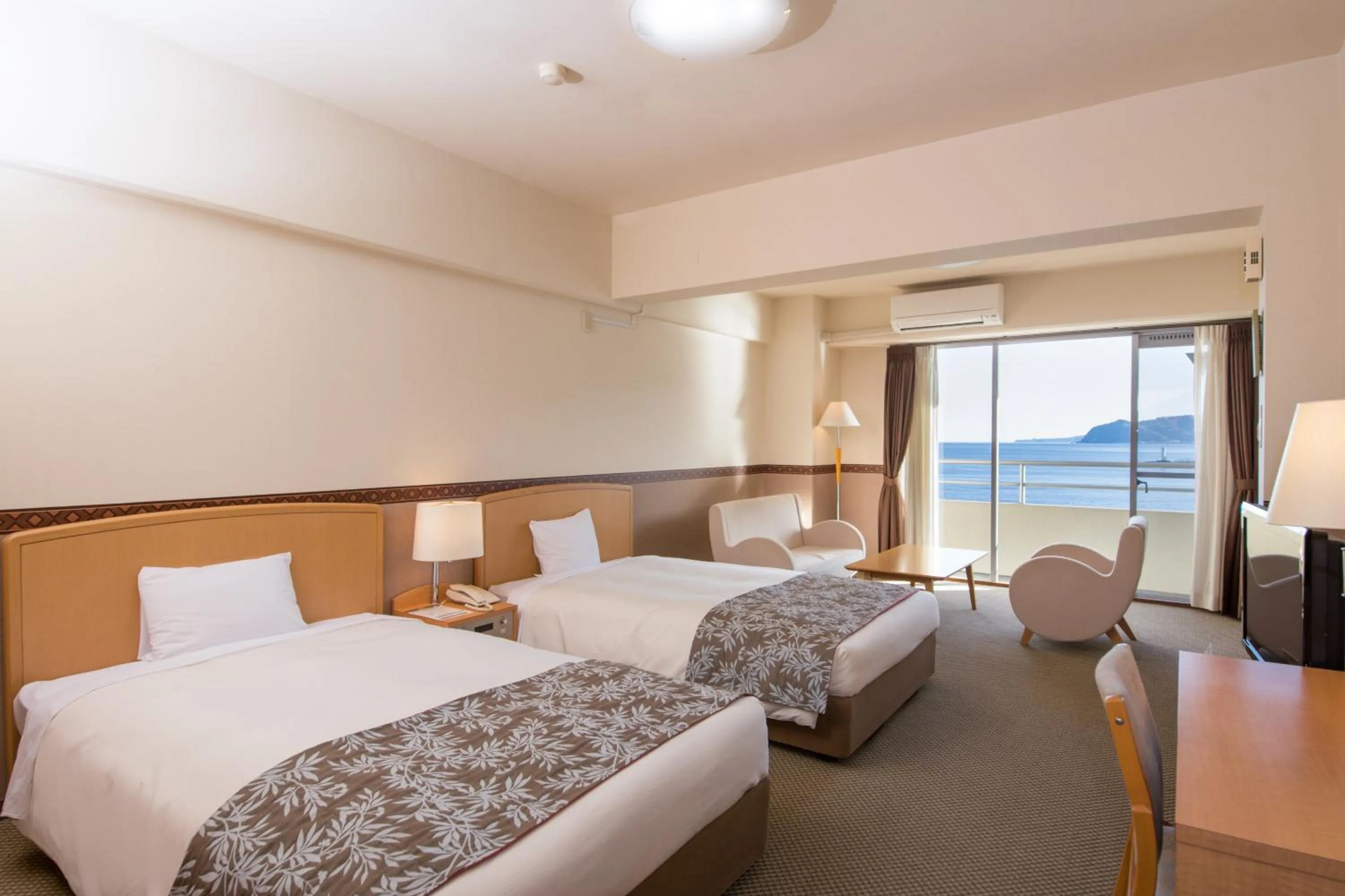 Photo of the whole room, Bed in Wisterian Life Club Atami
