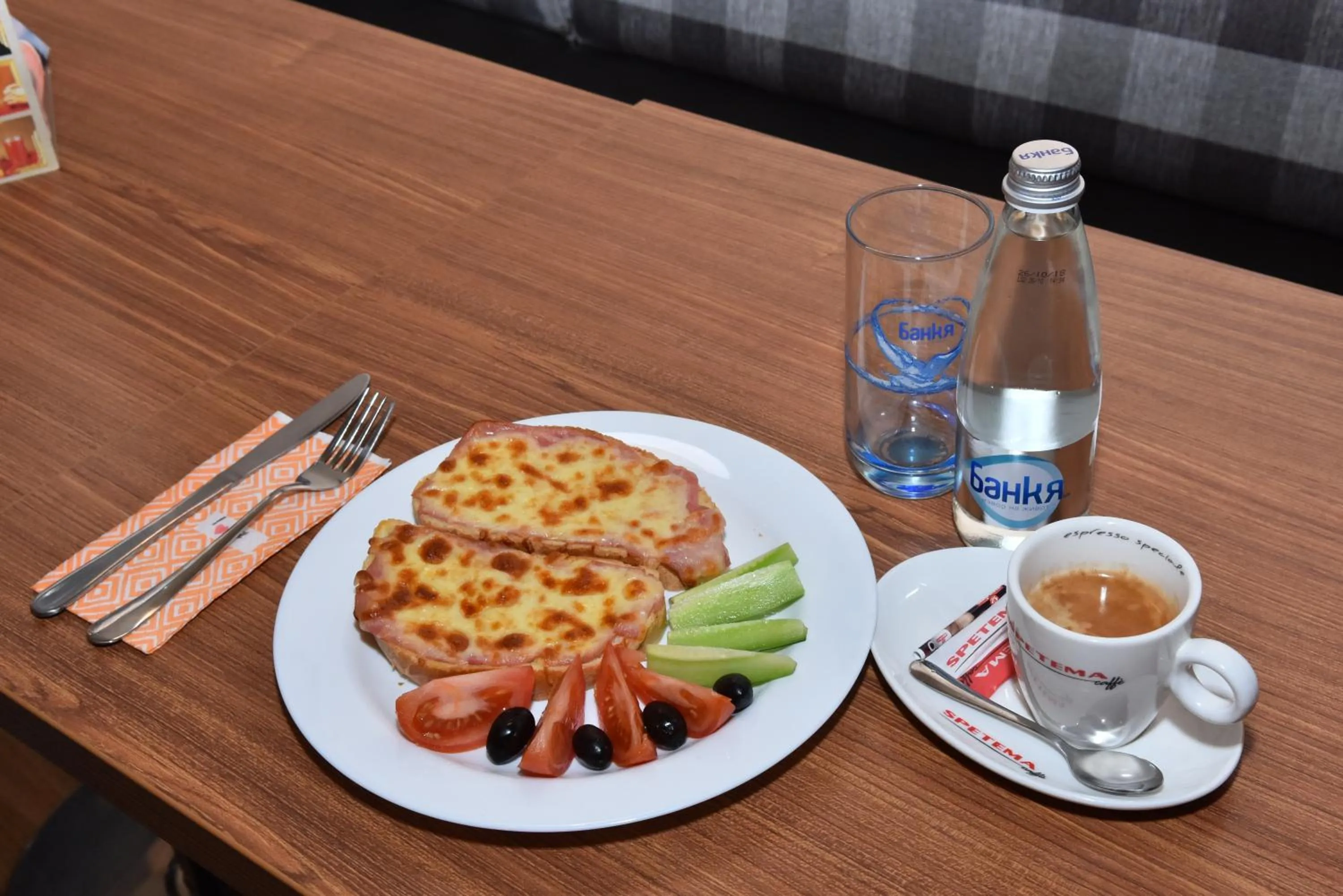 Food close-up in Hotel Motto