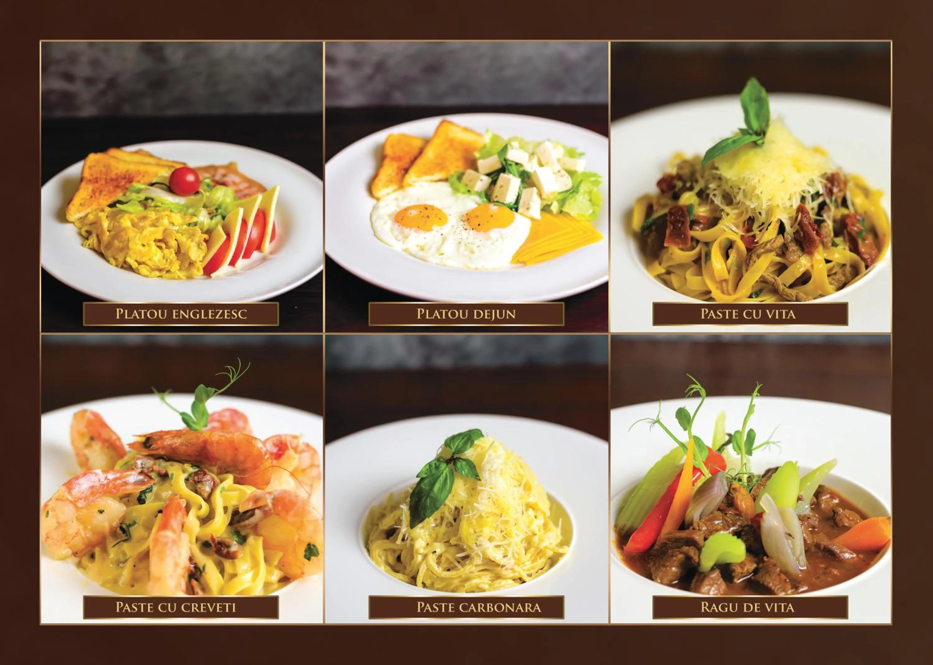 Food close-up in Motel Andra