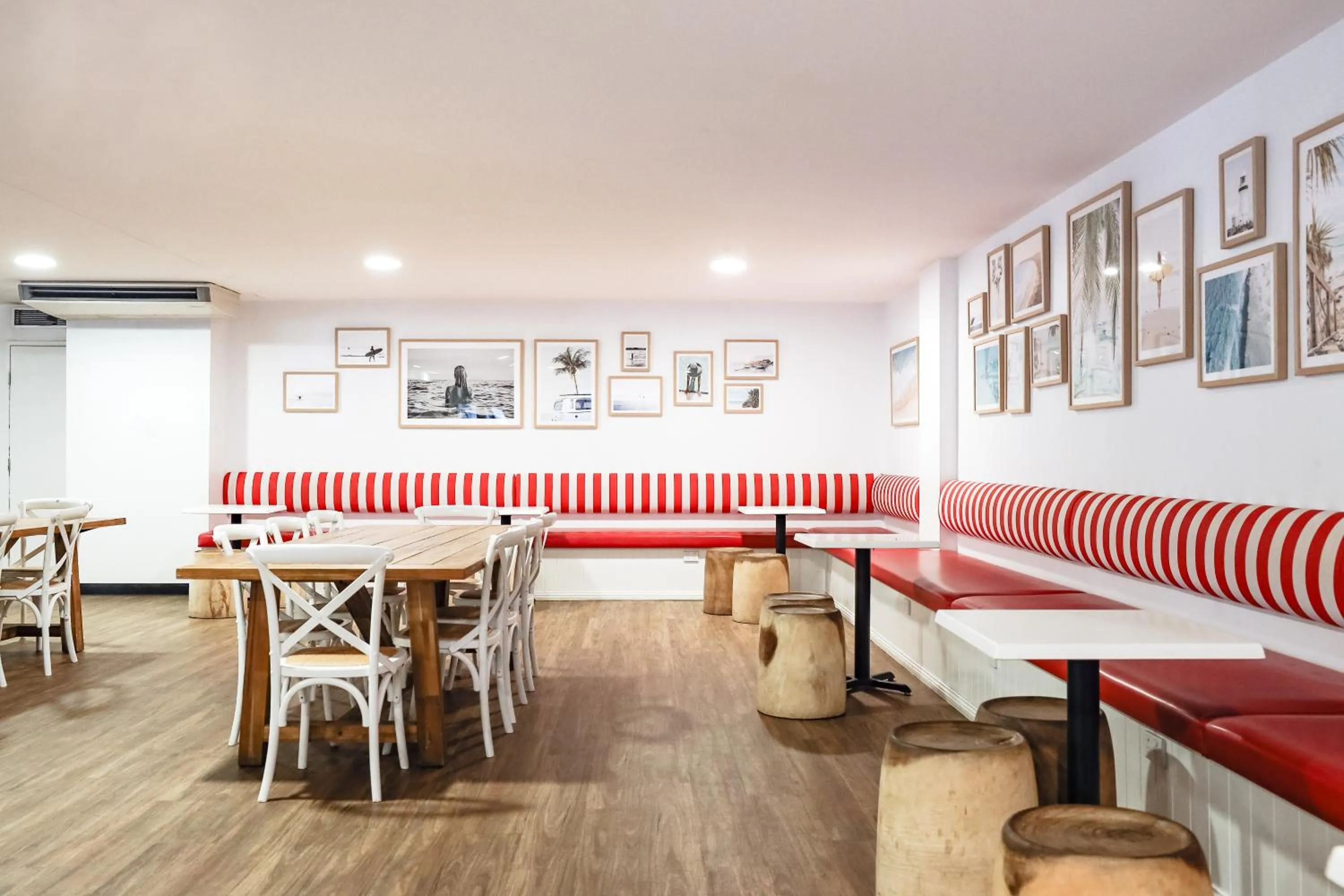 Communal kitchen in The Surf House