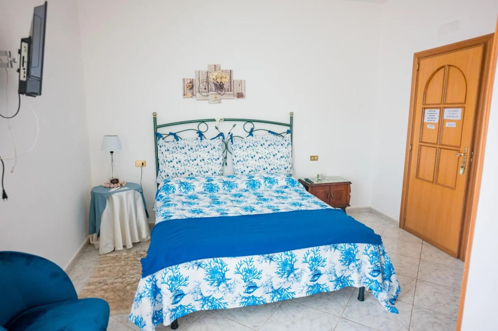Bed in Villa Bianca