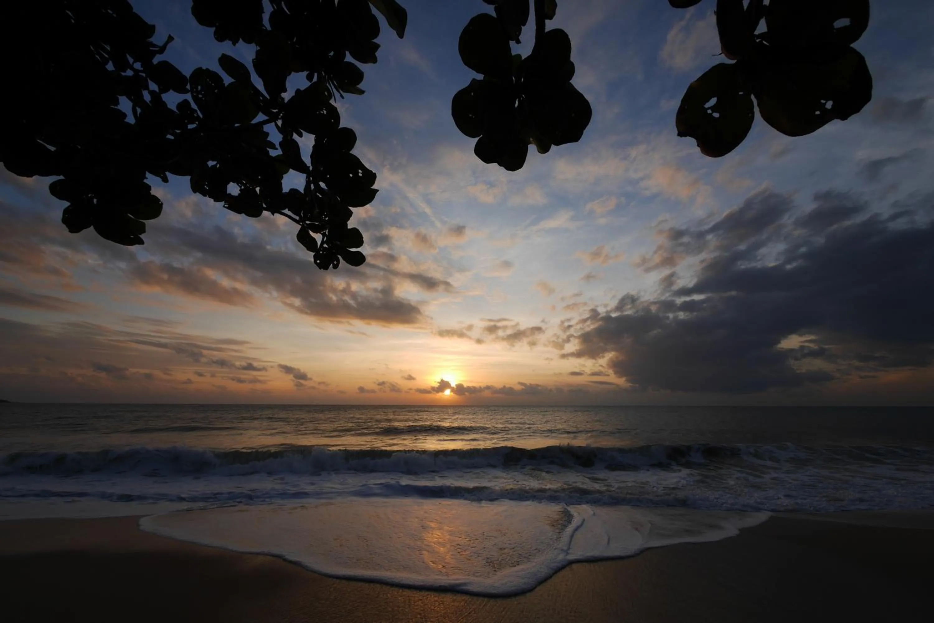 Beach in White Sand Samui Resort