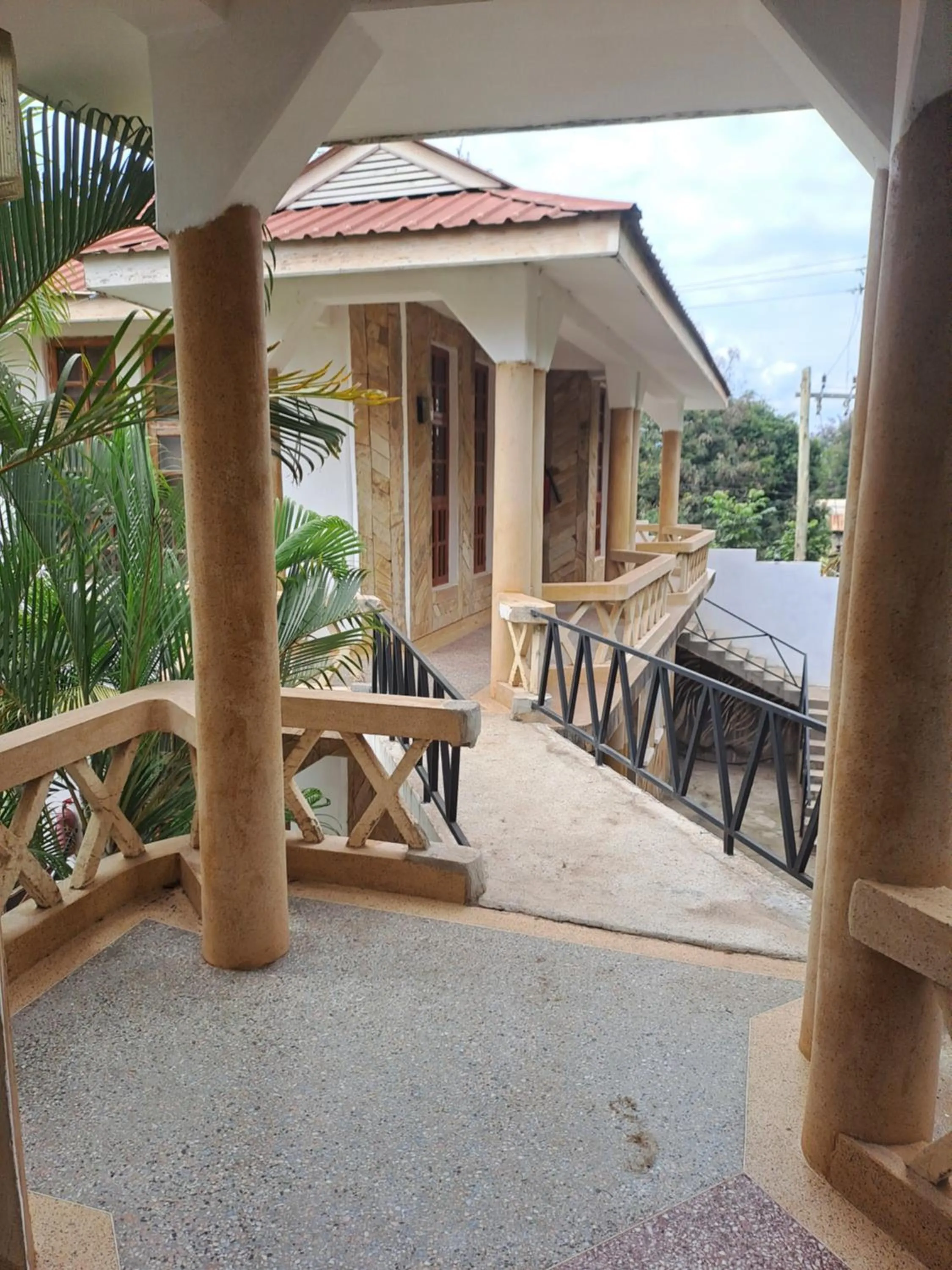 Balcony/Terrace in The Paradise Inn Kilimanjaro