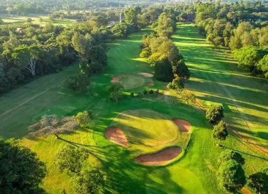 Golfcourse in The Paradise Inn Kilimanjaro