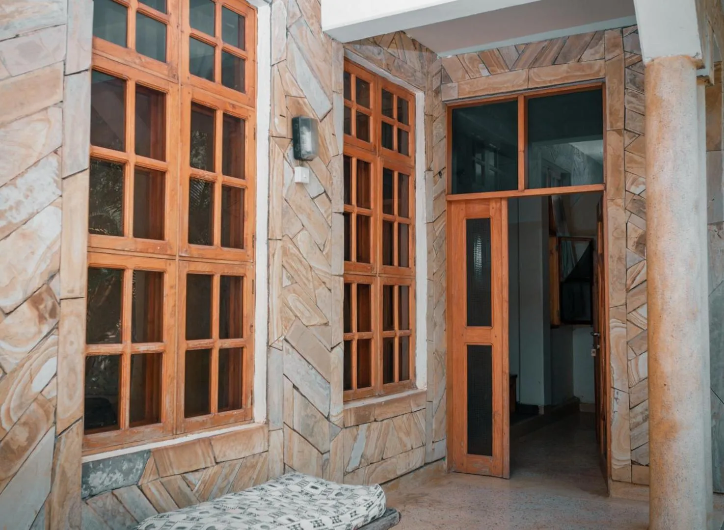 Patio in The Paradise Inn Kilimanjaro