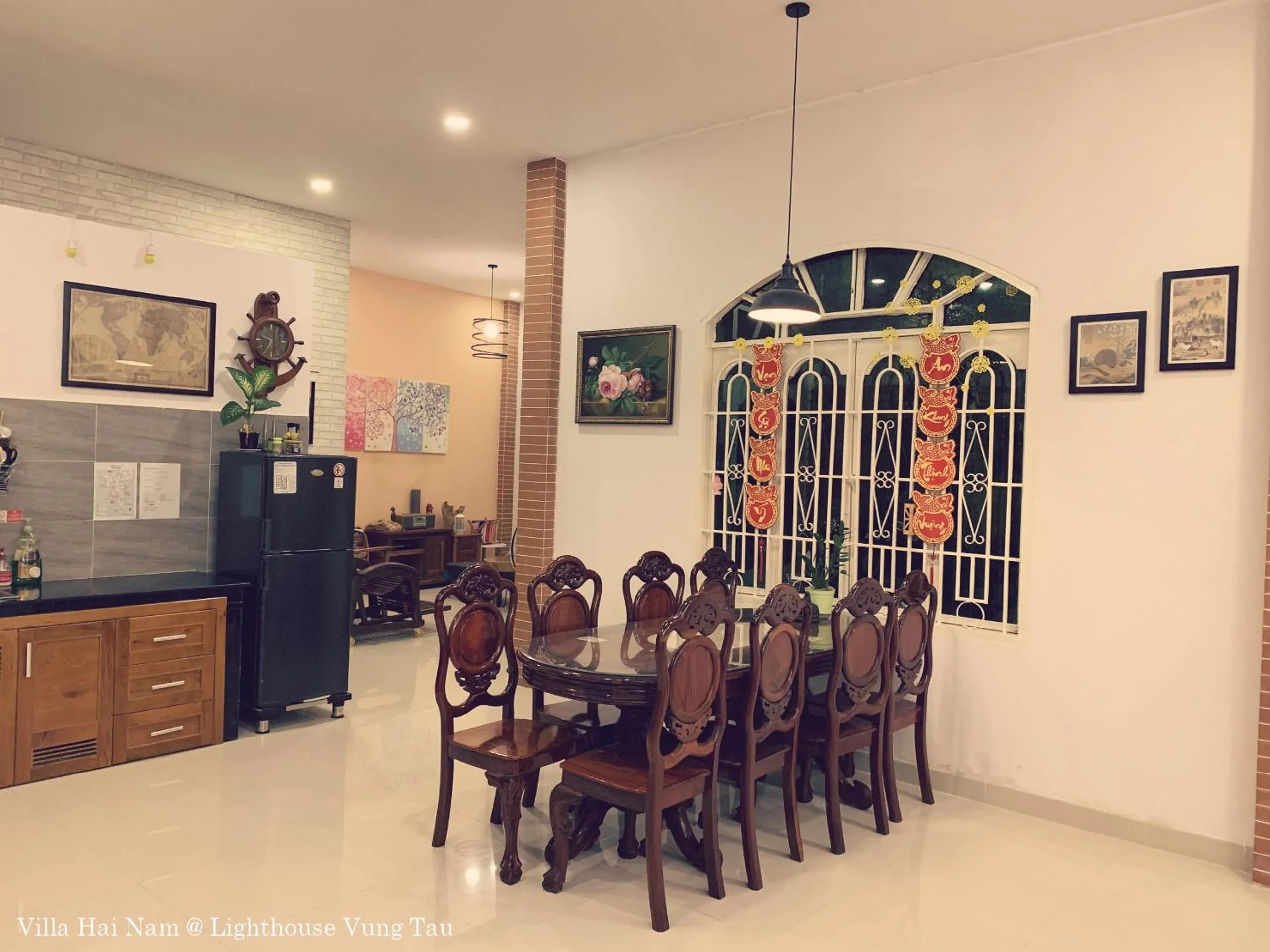 Kitchen or kitchenette in Biệt Thự Villa Hai Nam -Vung Tau-G8 Bau Sen 08