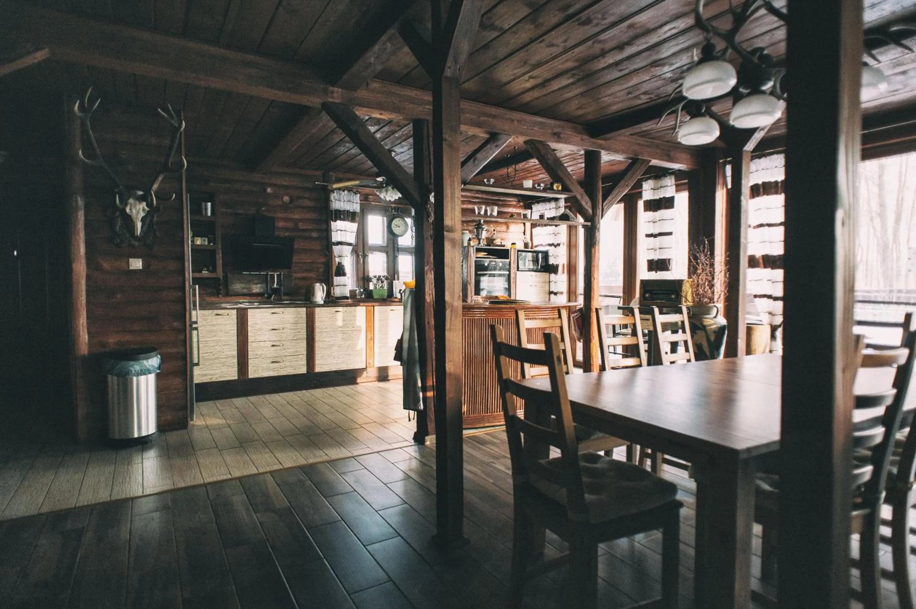Dining area in Gasan Place - Domki na Mazurach