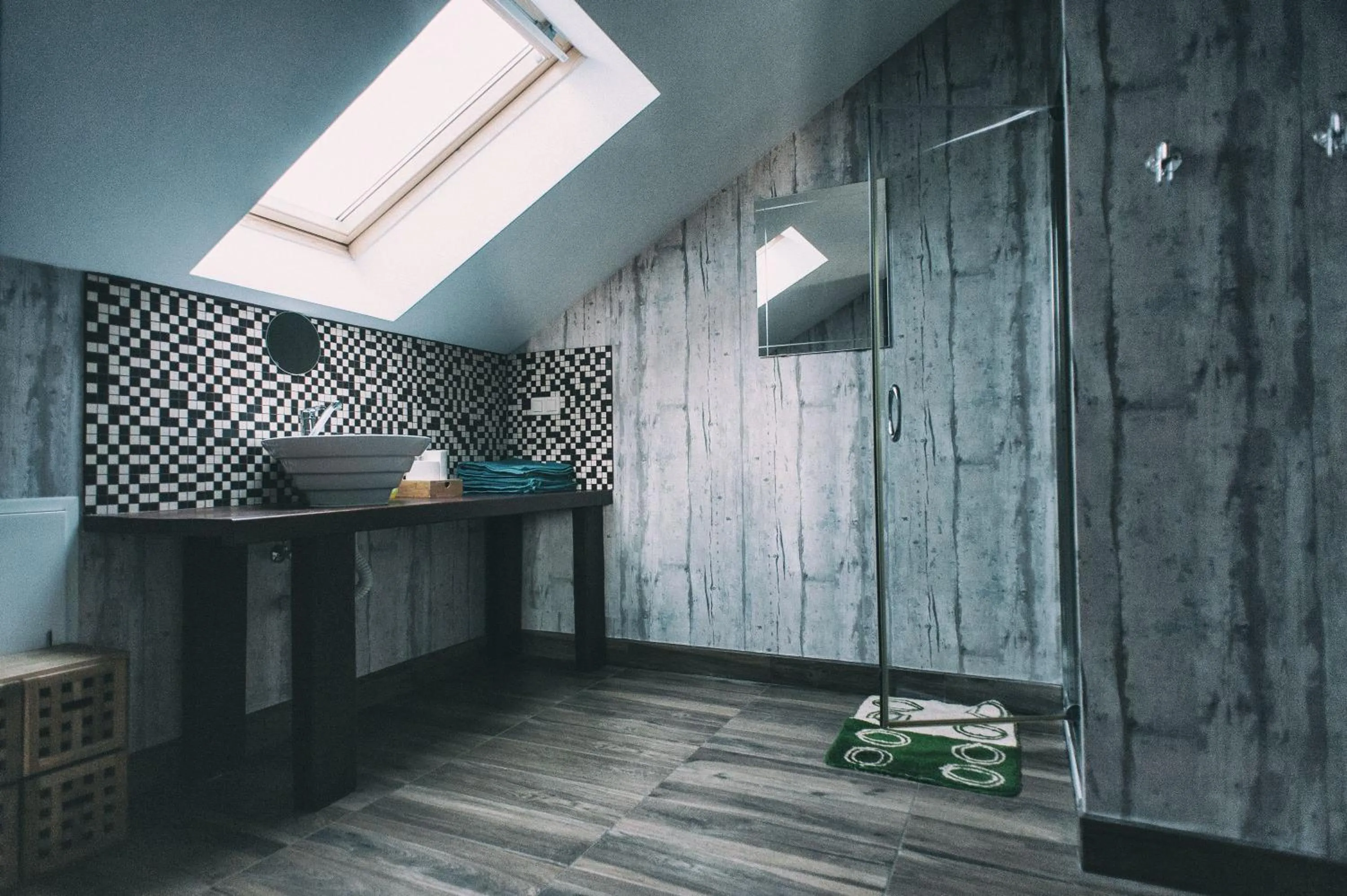Bathroom in Gasan Place - Domki na Mazurach
