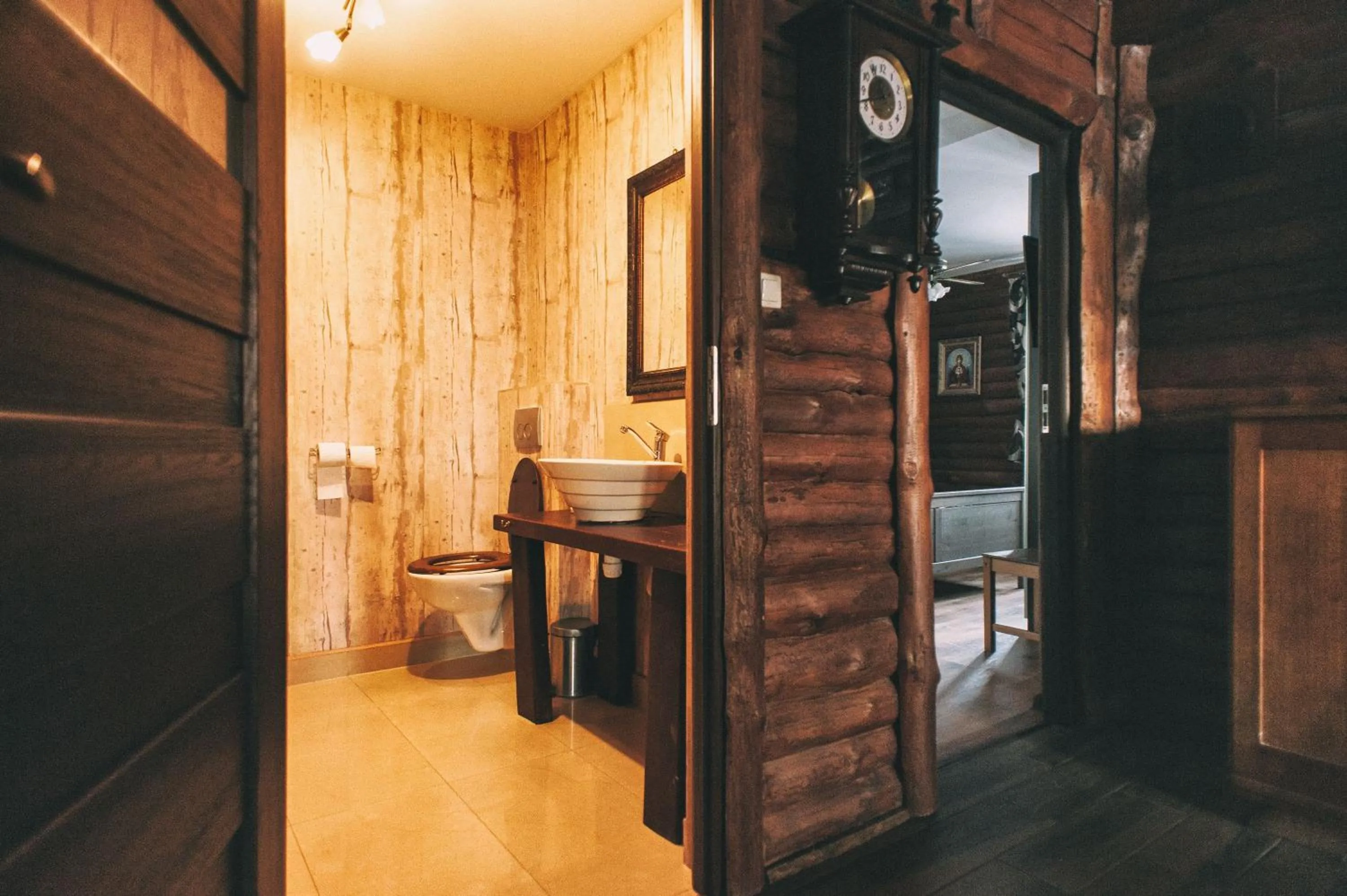 Bathroom in Gasan Place - Domki na Mazurach
