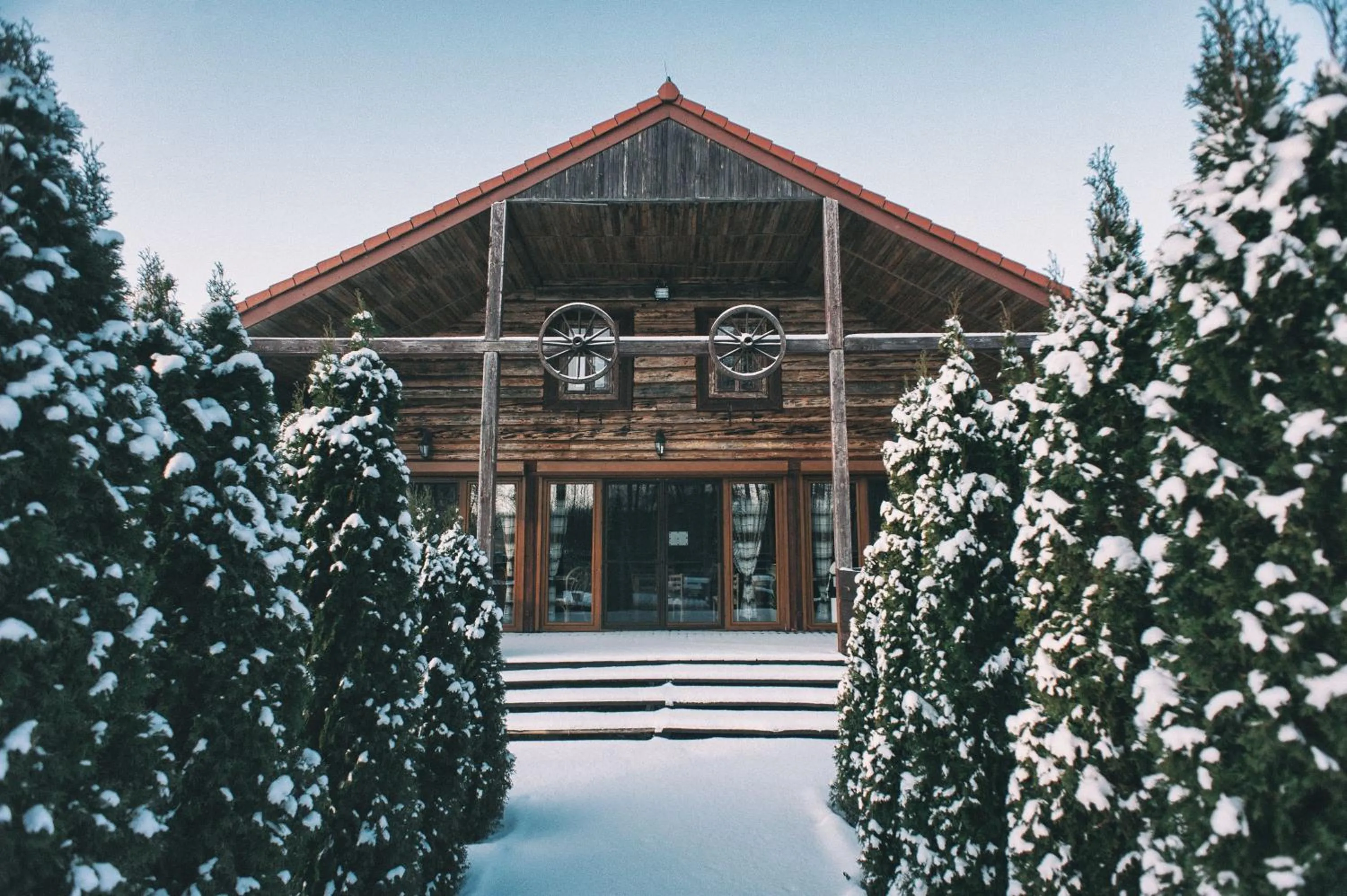 Winter in Gasan Place - Domki na Mazurach