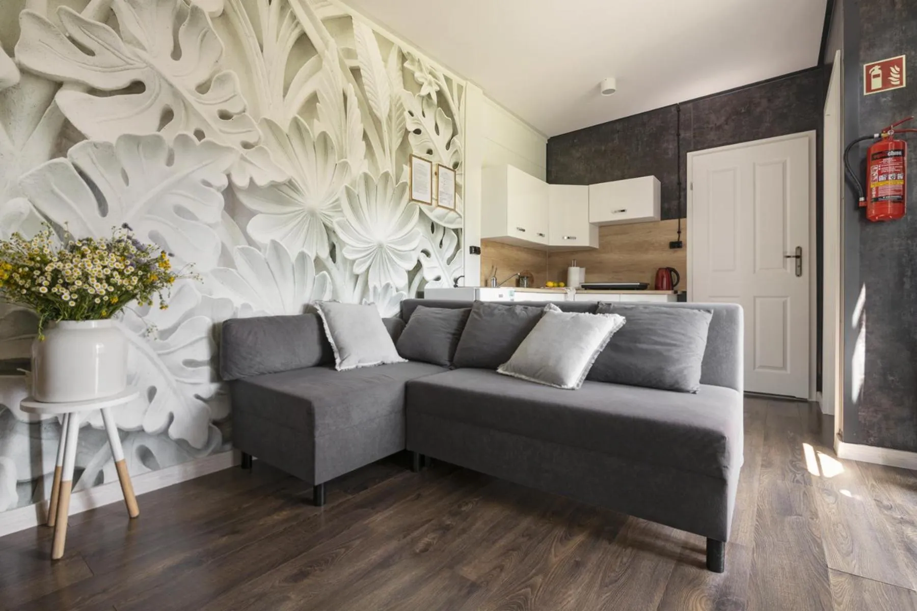 Living room in Gasan Place - Domki na Mazurach