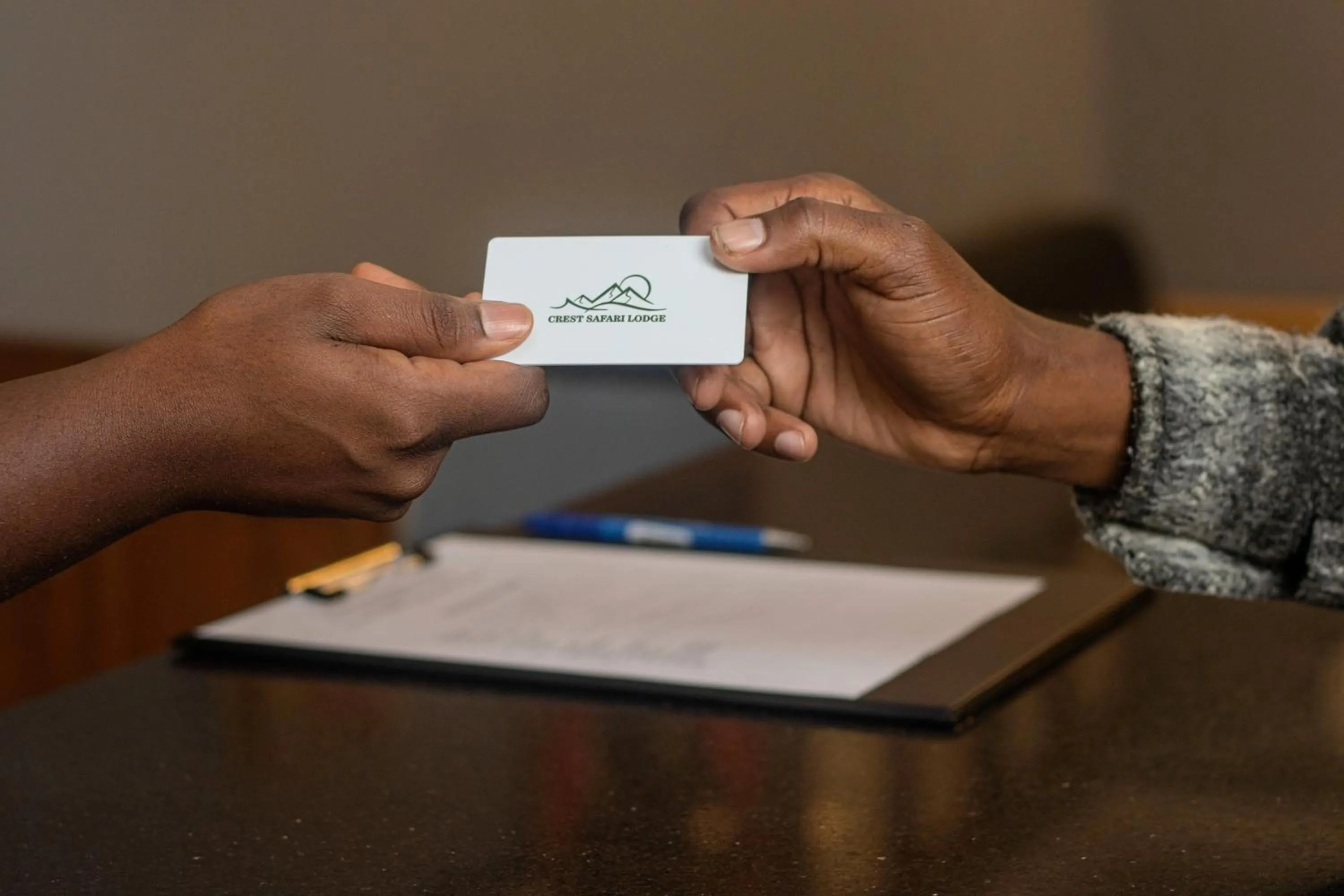 Lobby or reception in Crest Safari Lodge Bed and Breakfast