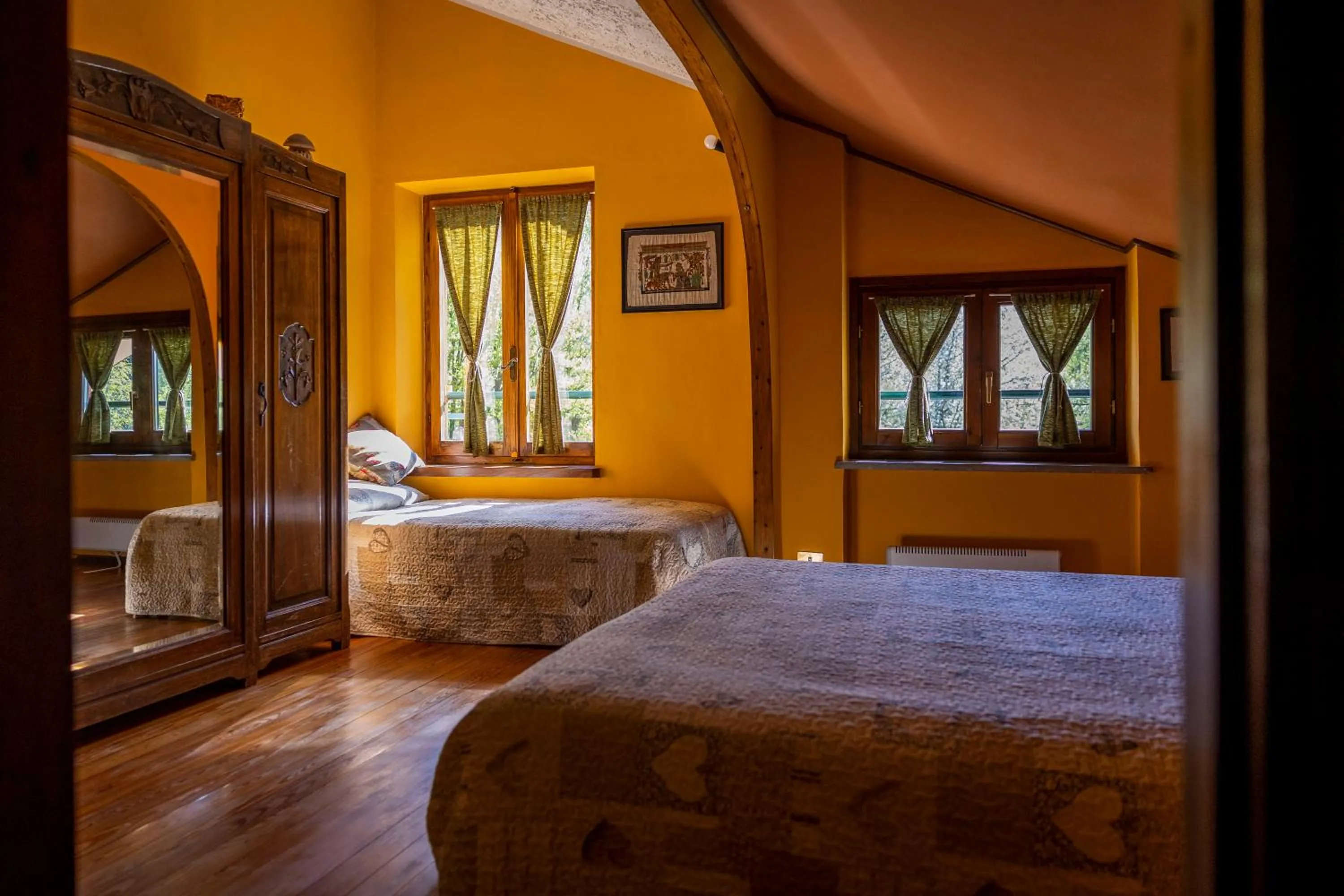 Bed in B&B Pian Savin