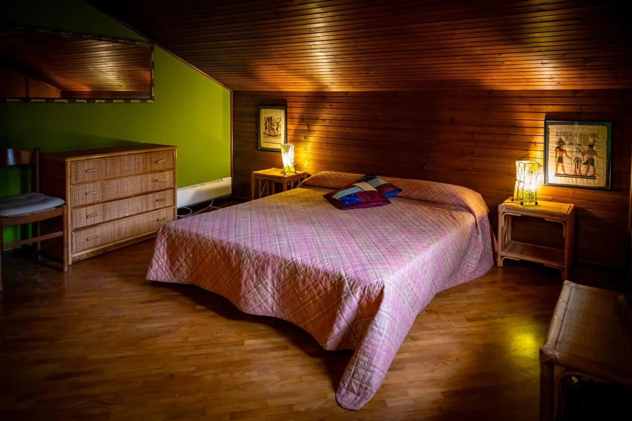 Bed in B&B Pian Savin