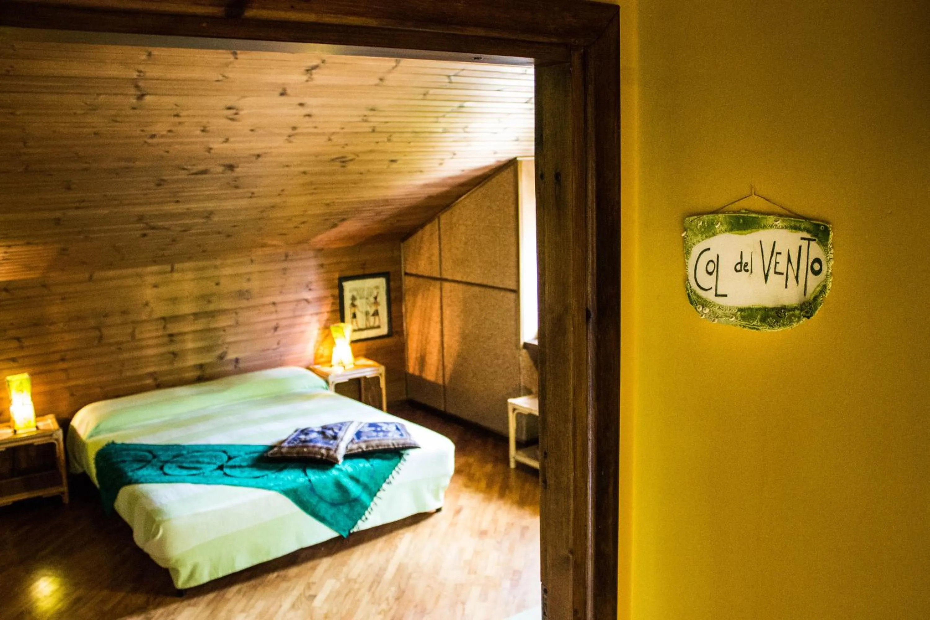 Bed in B&B Pian Savin