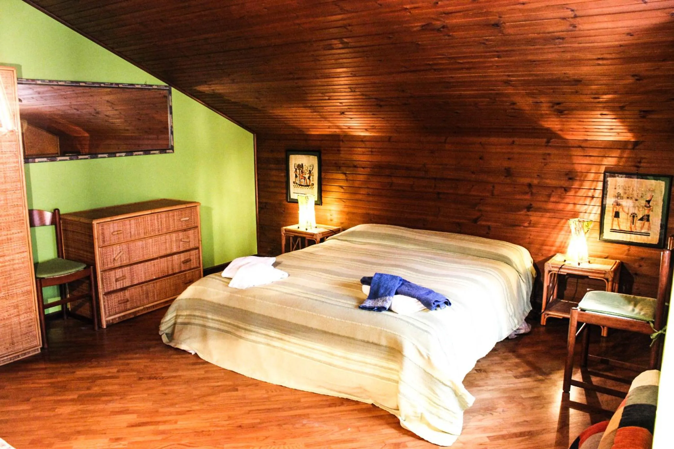 Bed in B&B Pian Savin