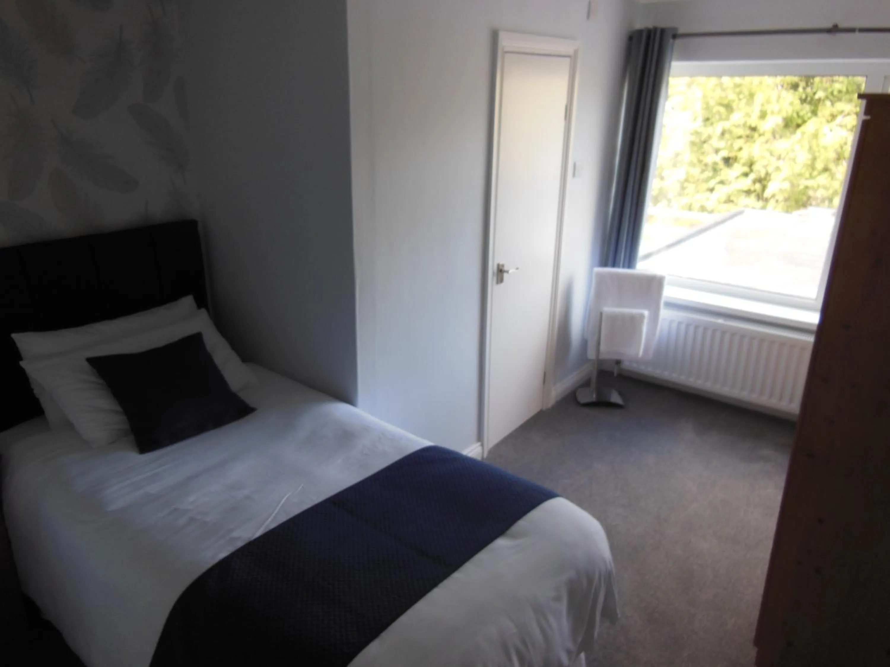 Bedroom, Bed in Y Giler Arms