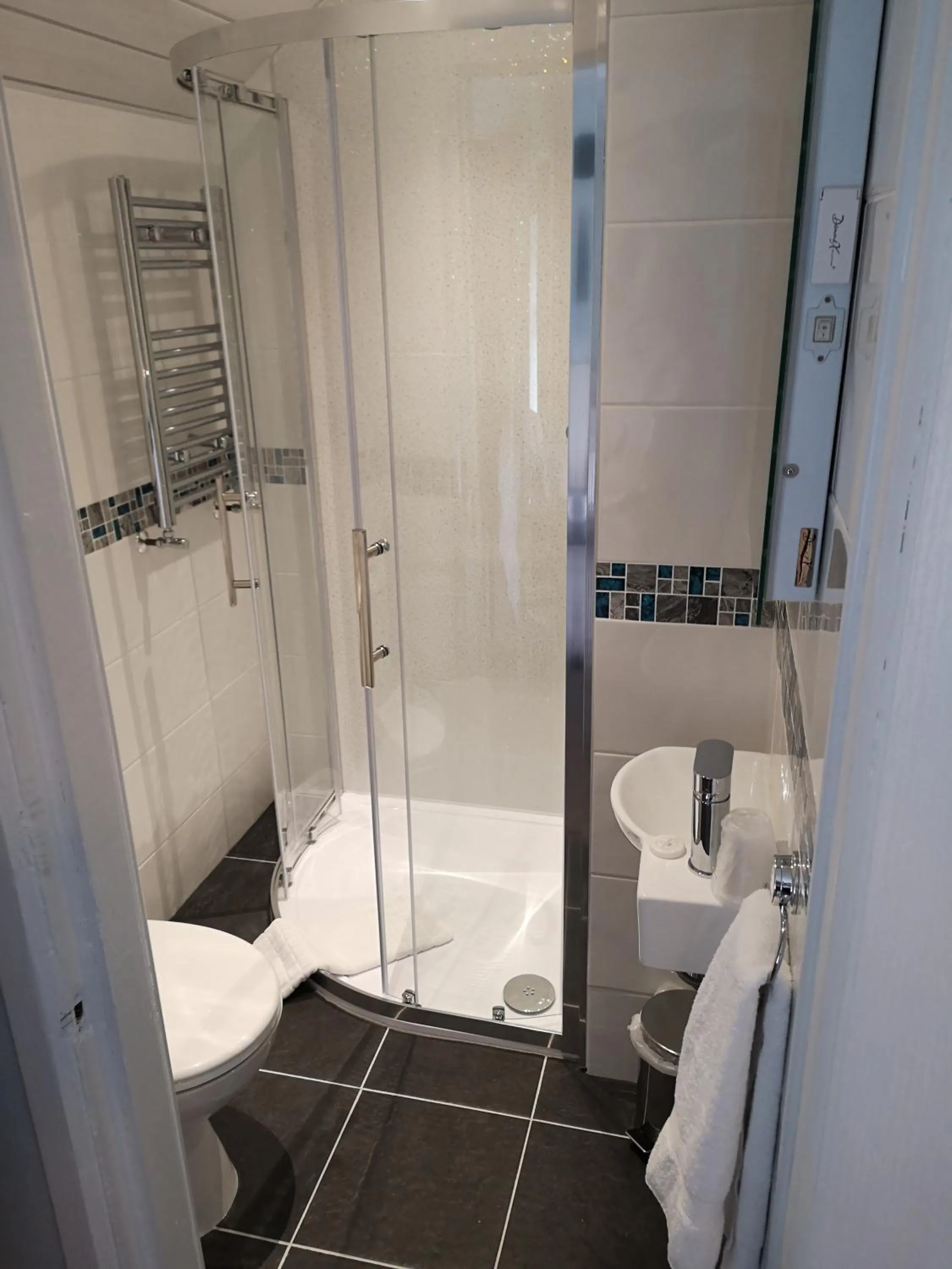 Shower in Y Giler Arms