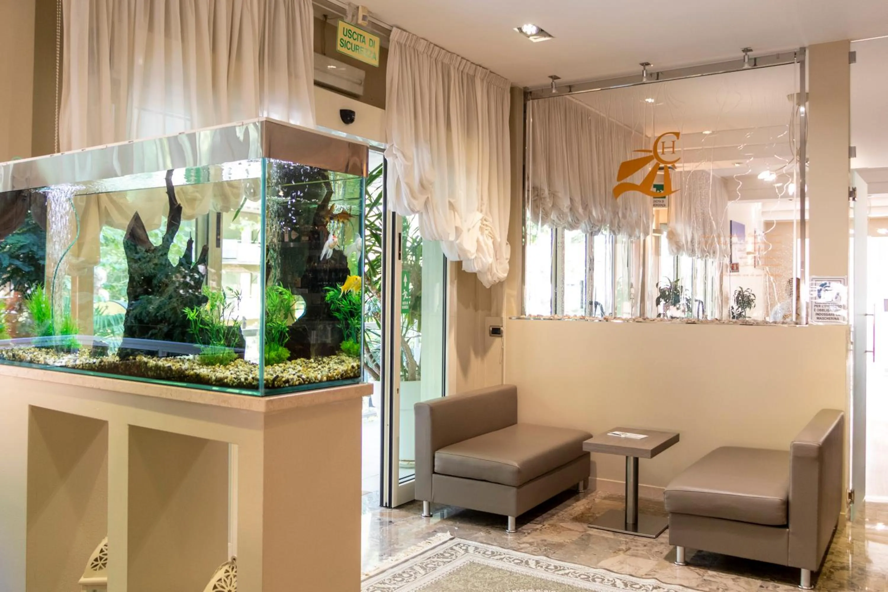 Lobby or reception in California Pastry Hotel