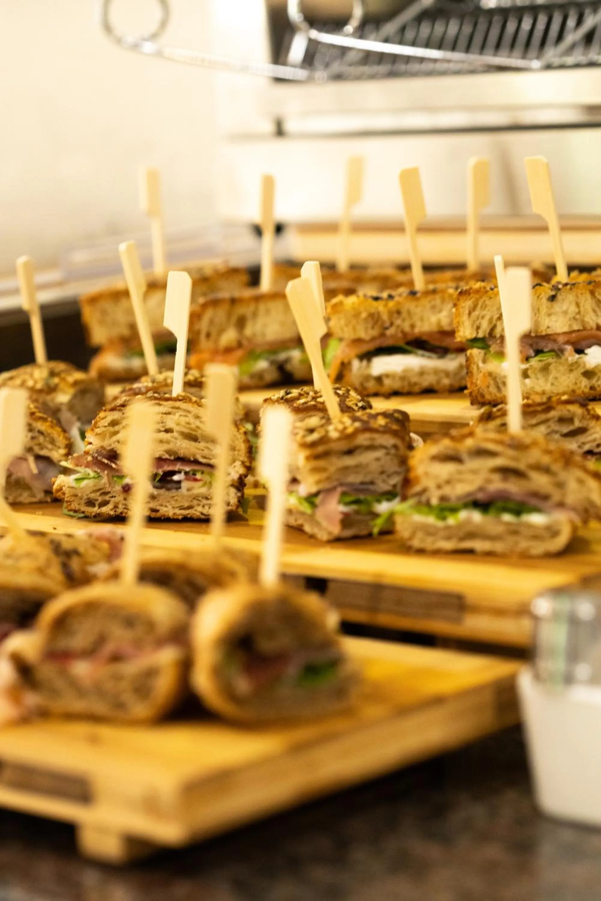 Buffet breakfast in California Pastry Hotel