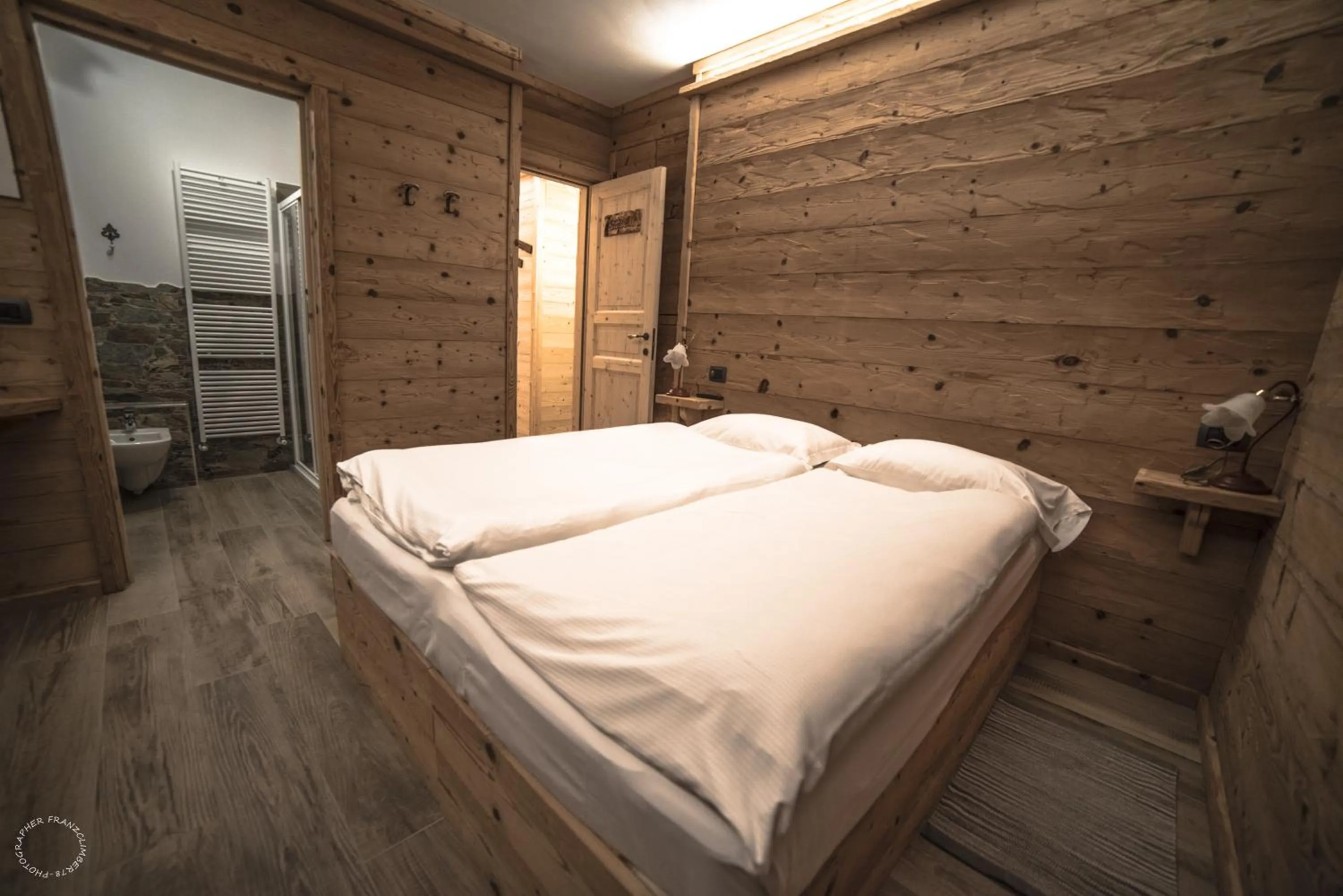 Bed in B & B Le Riue