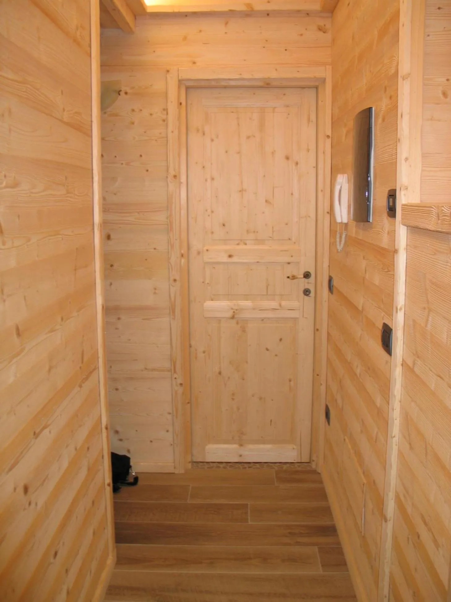 Communal kitchen in B & B Le Riue