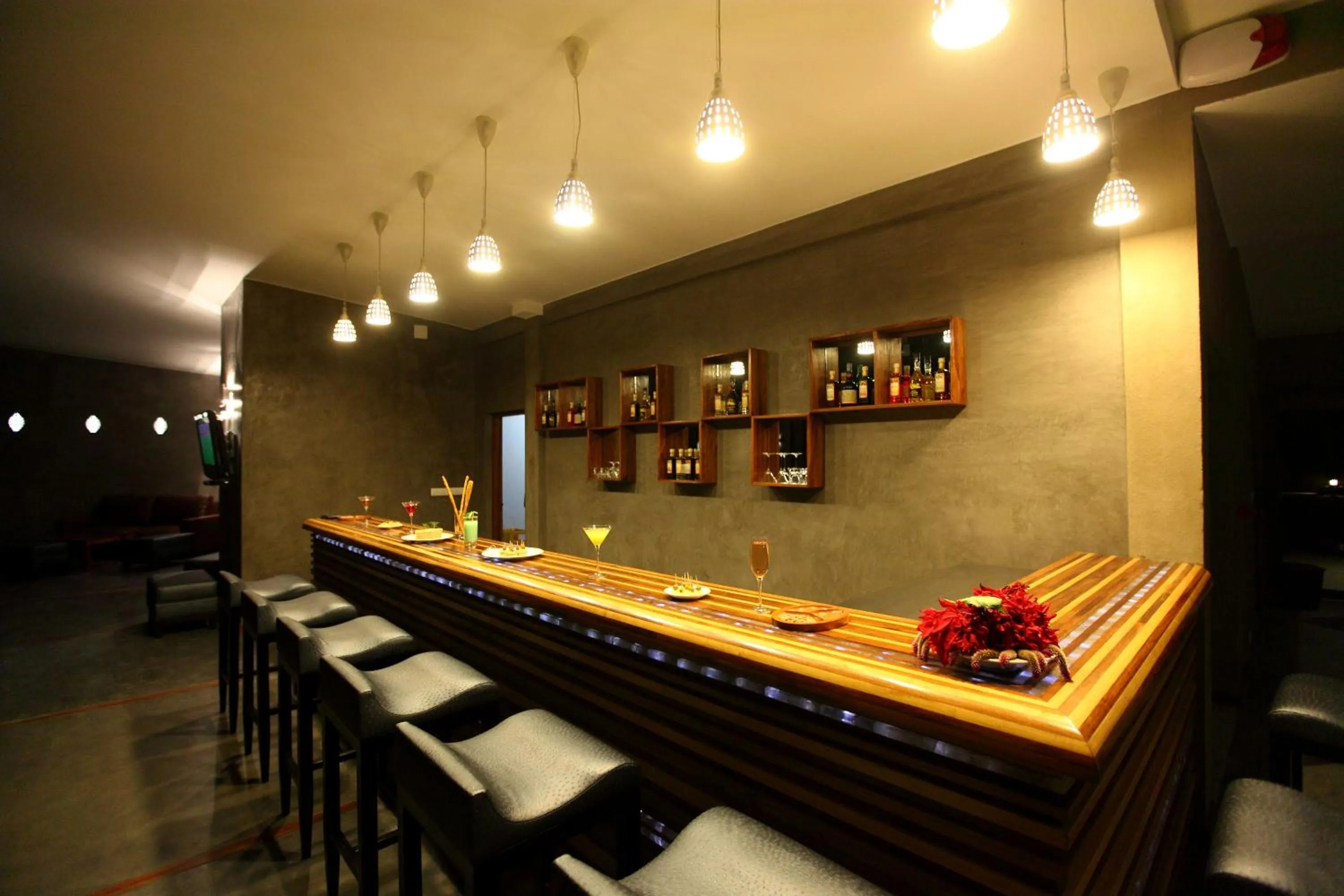 Lounge or bar in Isalo Rock Lodge