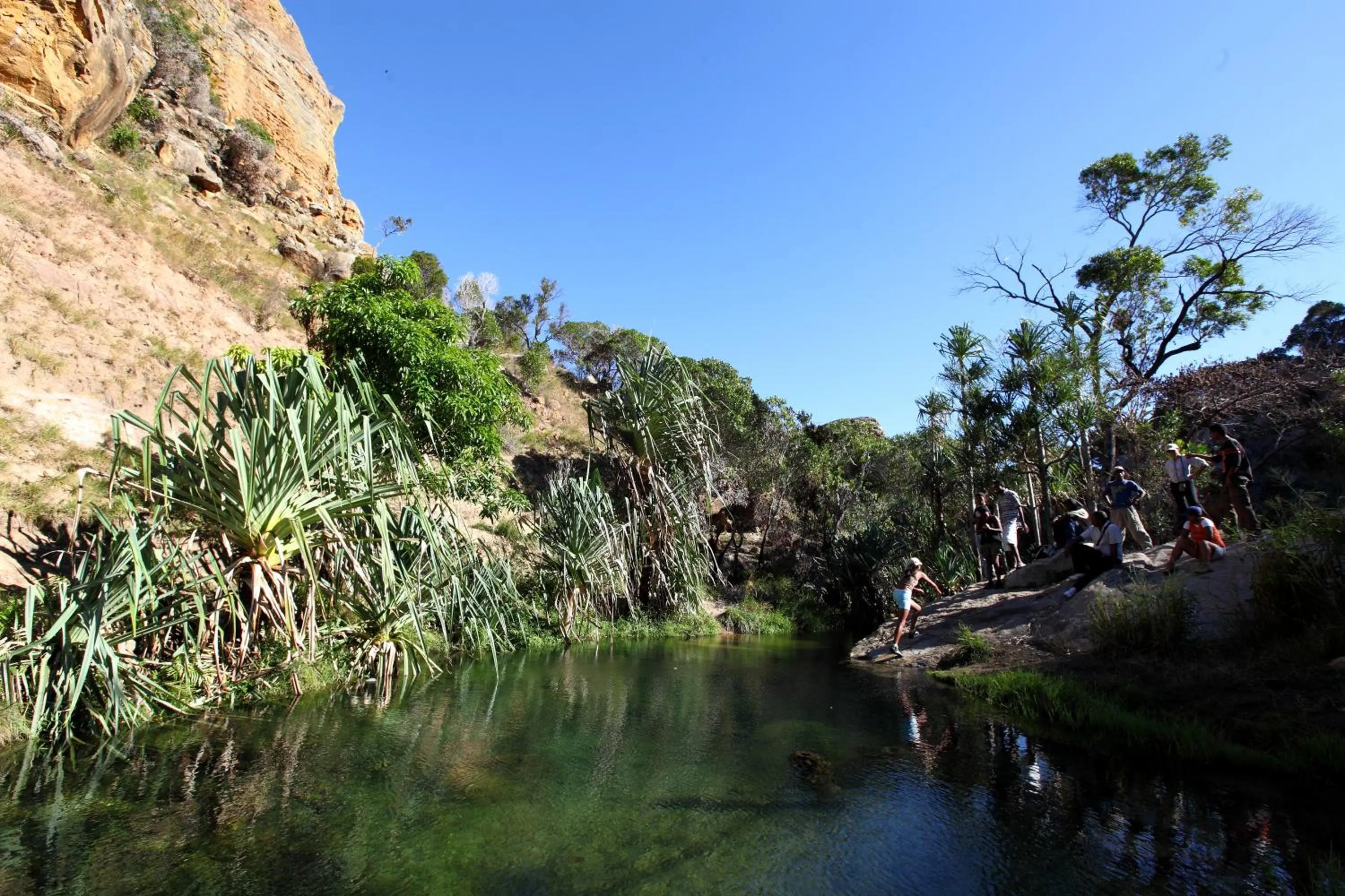 Hiking in Isalo Rock Lodge
