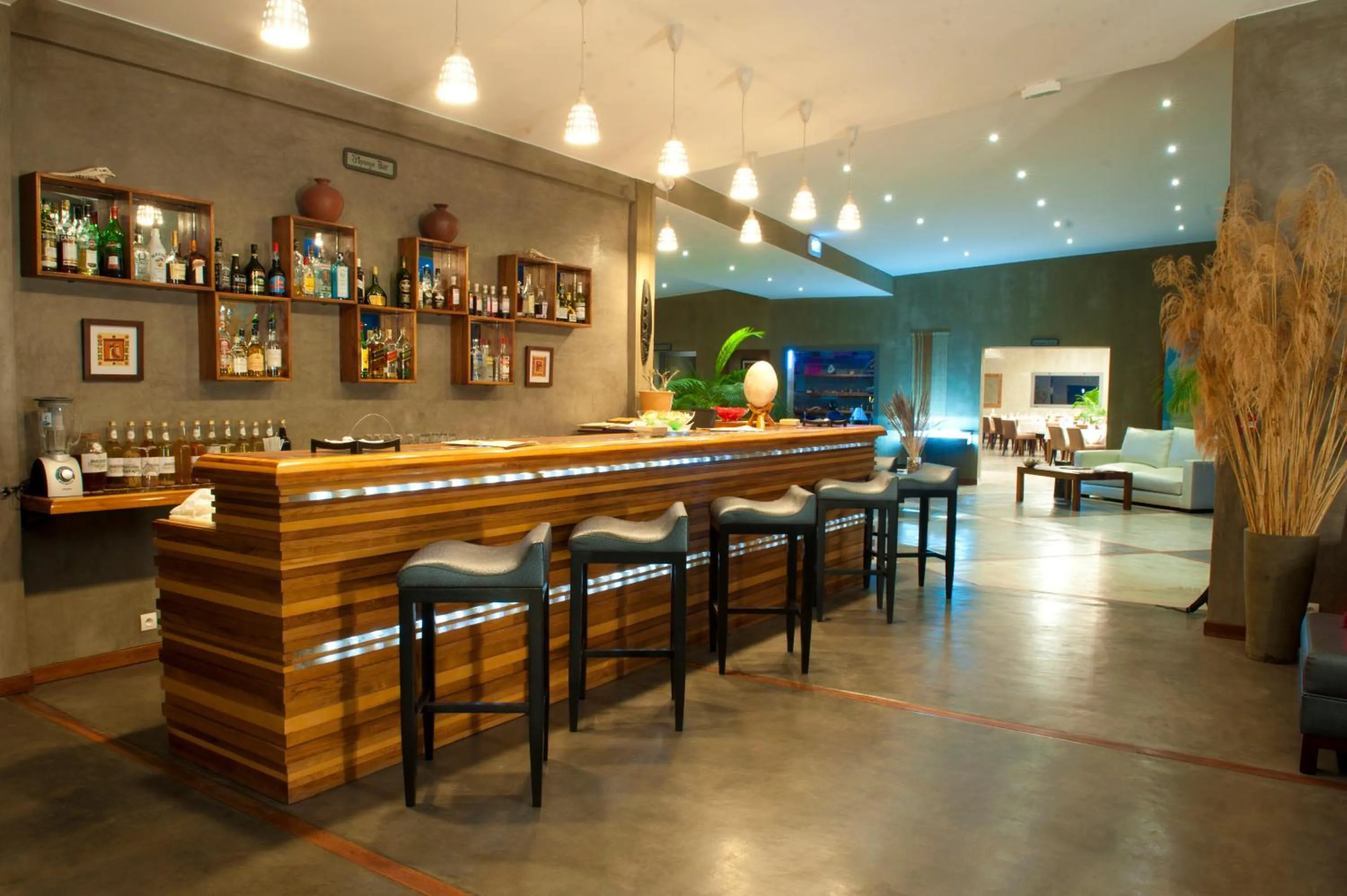 Lounge or bar in Isalo Rock Lodge