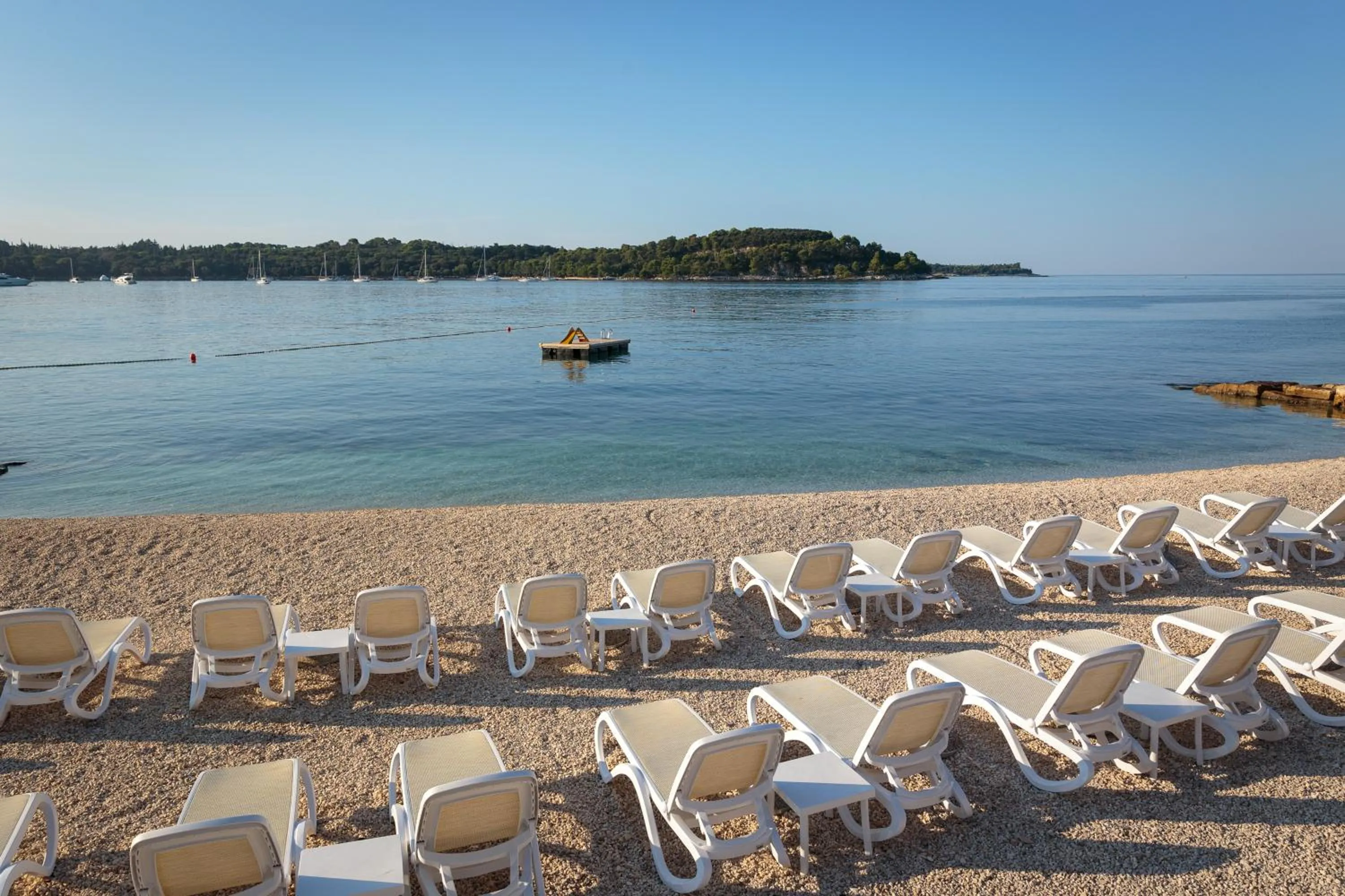 Beach in Maistra Select Island Hotel Katarina