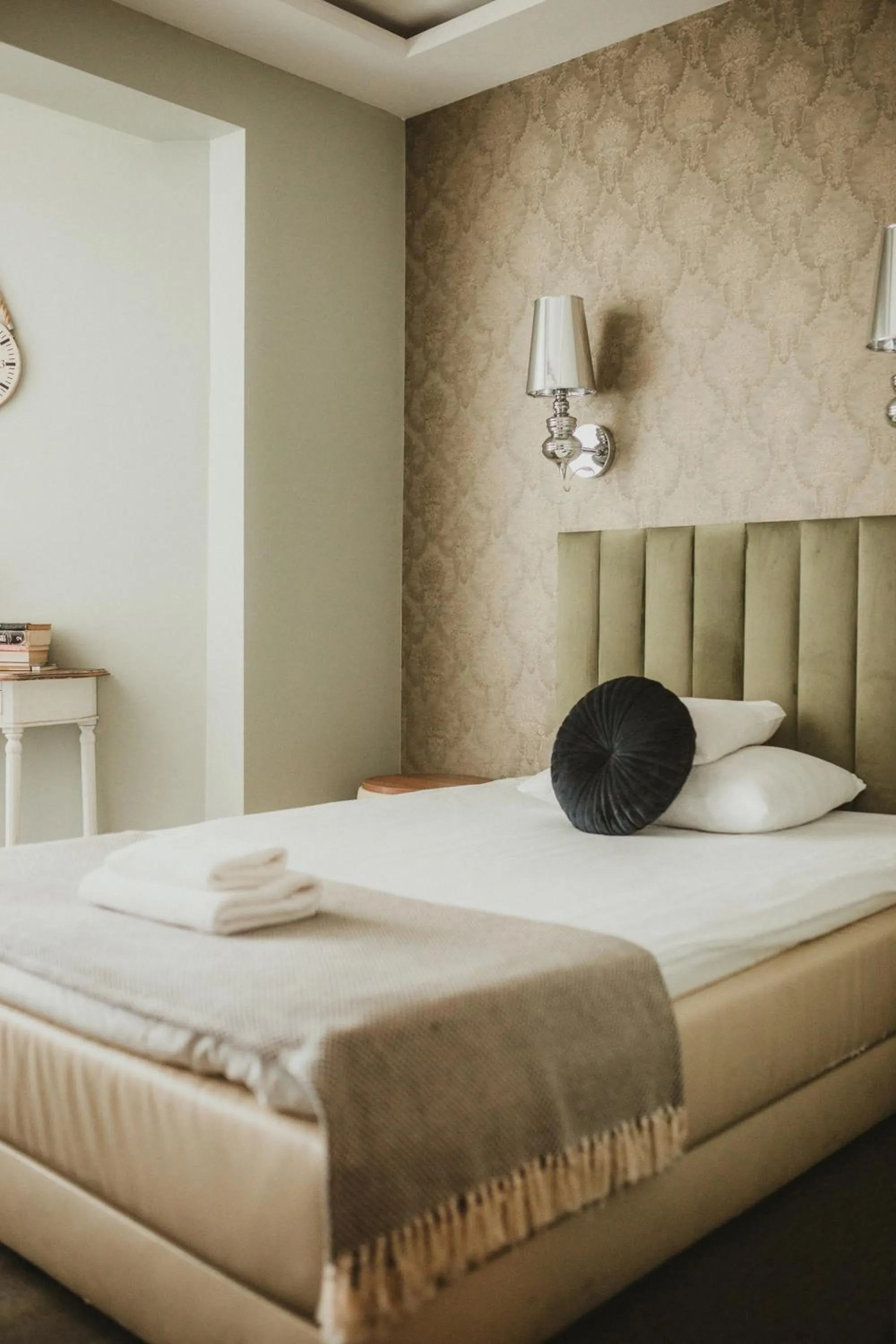 Bed in Hotel Wróblewscy