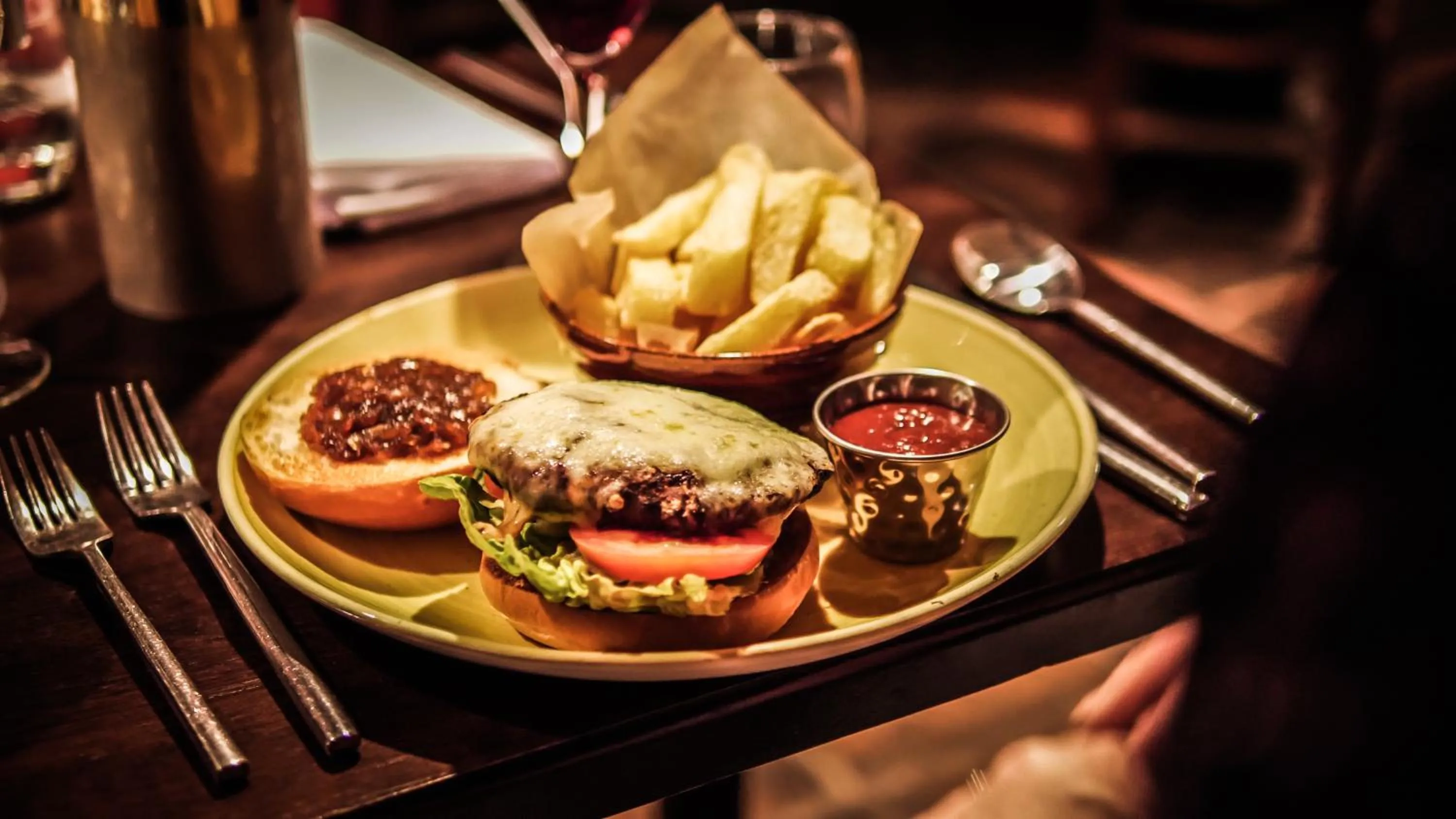 Food and drinks in Denvir's of Downpatrick