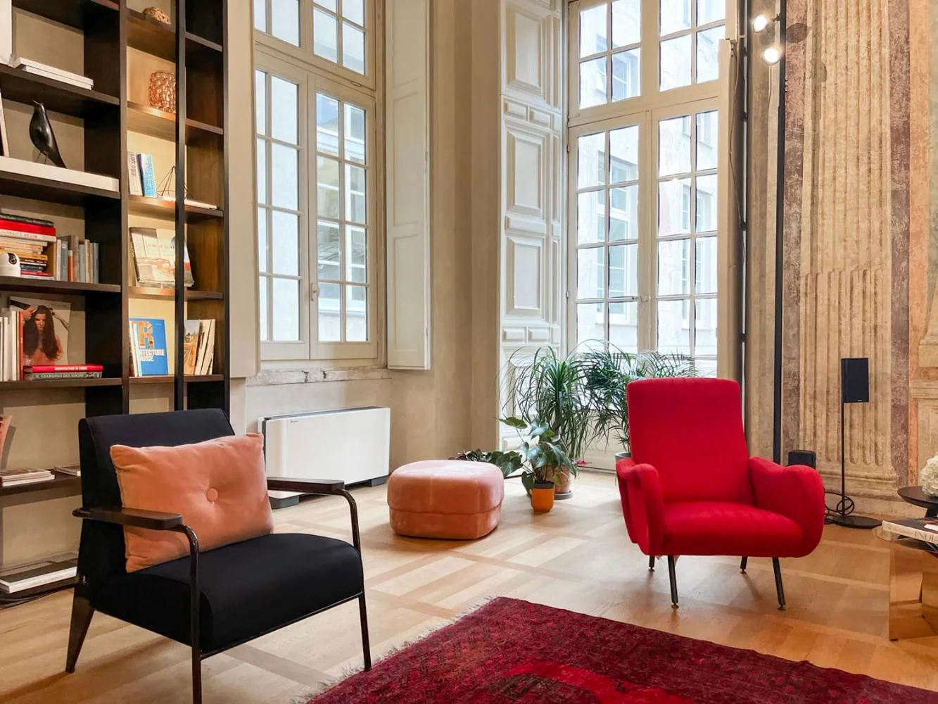 Library in Hotel Palazzo Grillo