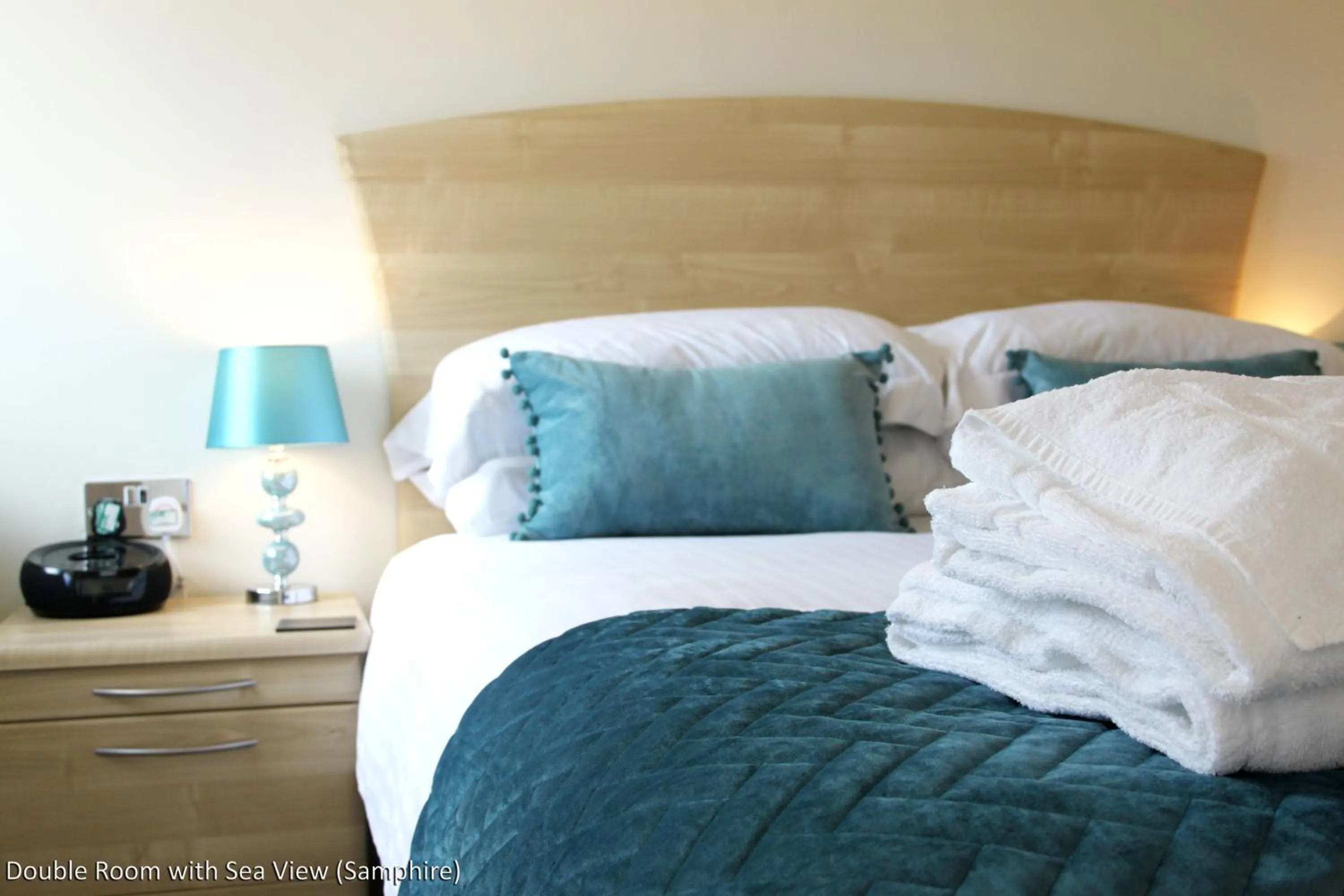 Bed in The Old Quay House