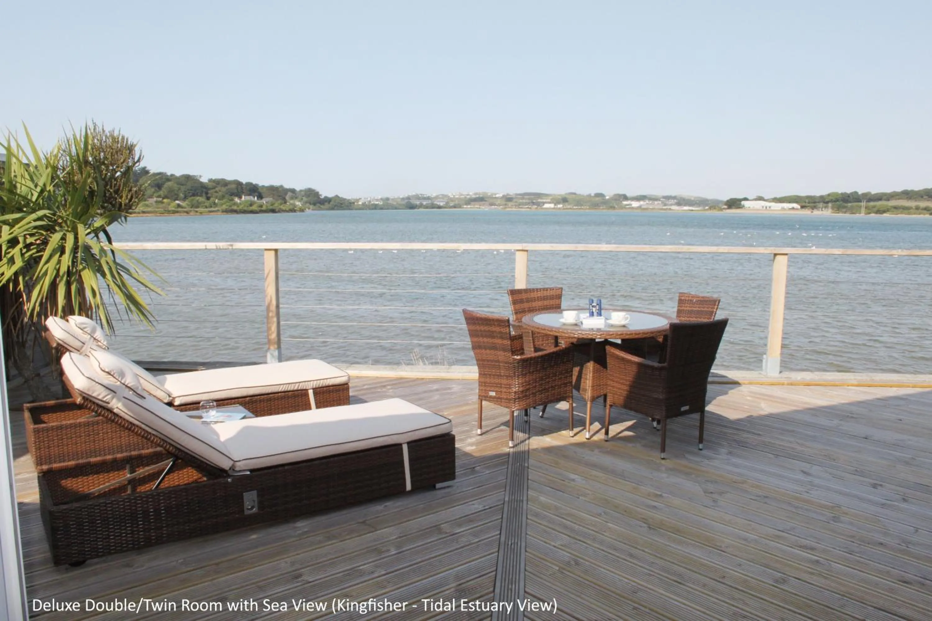 Balcony/Terrace in The Old Quay House
