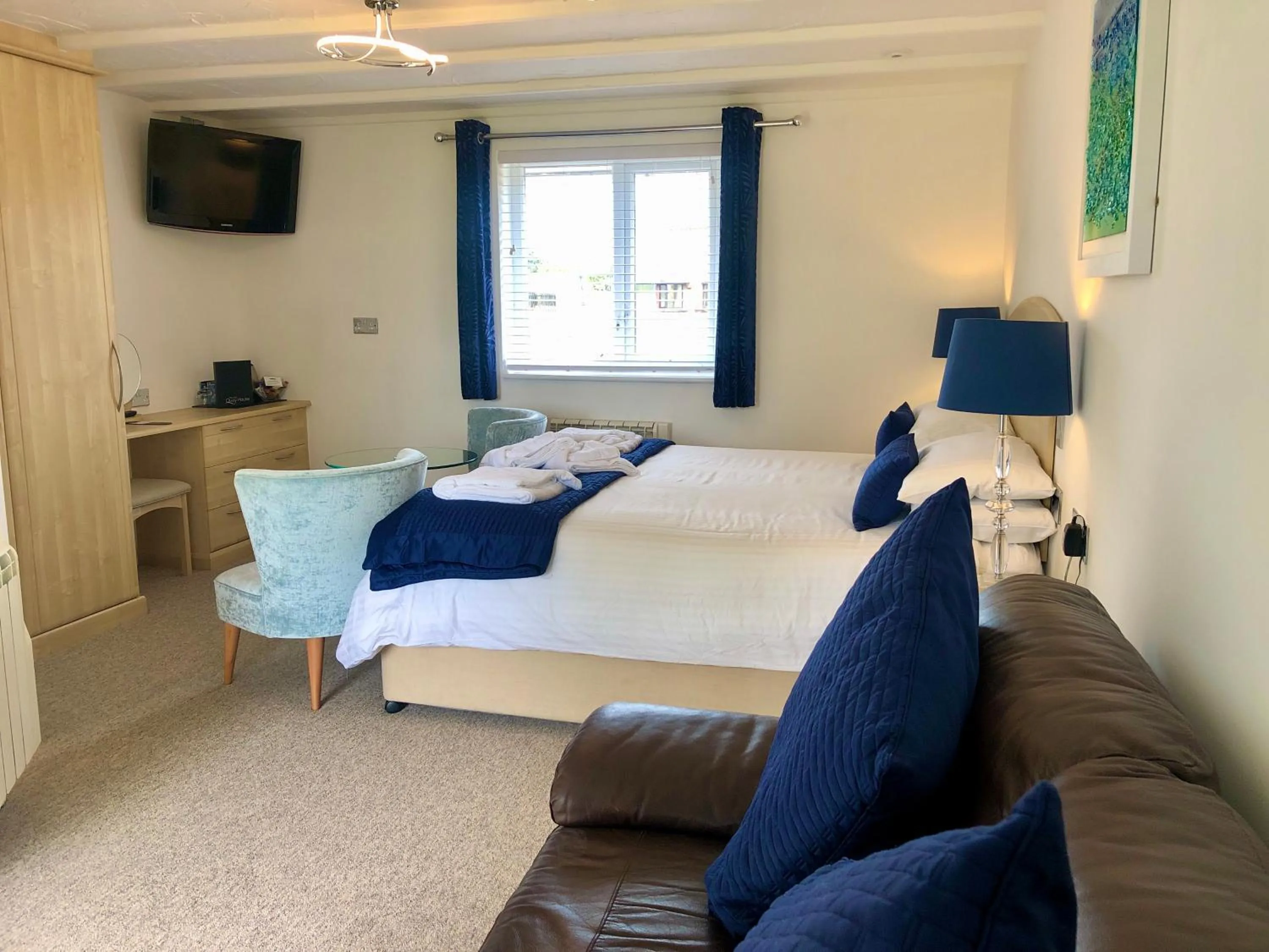 Bedroom, Bed in The Old Quay House