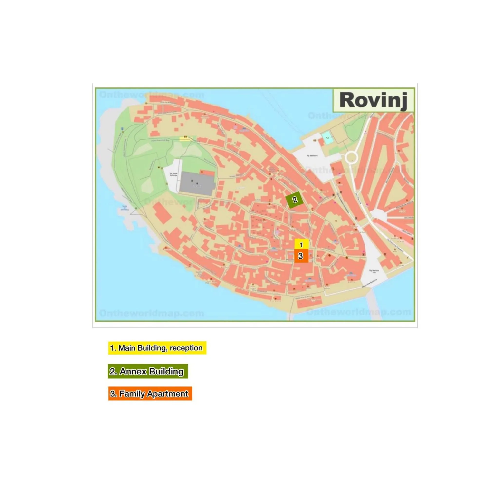 Property building in Hotel Casa Garzotto