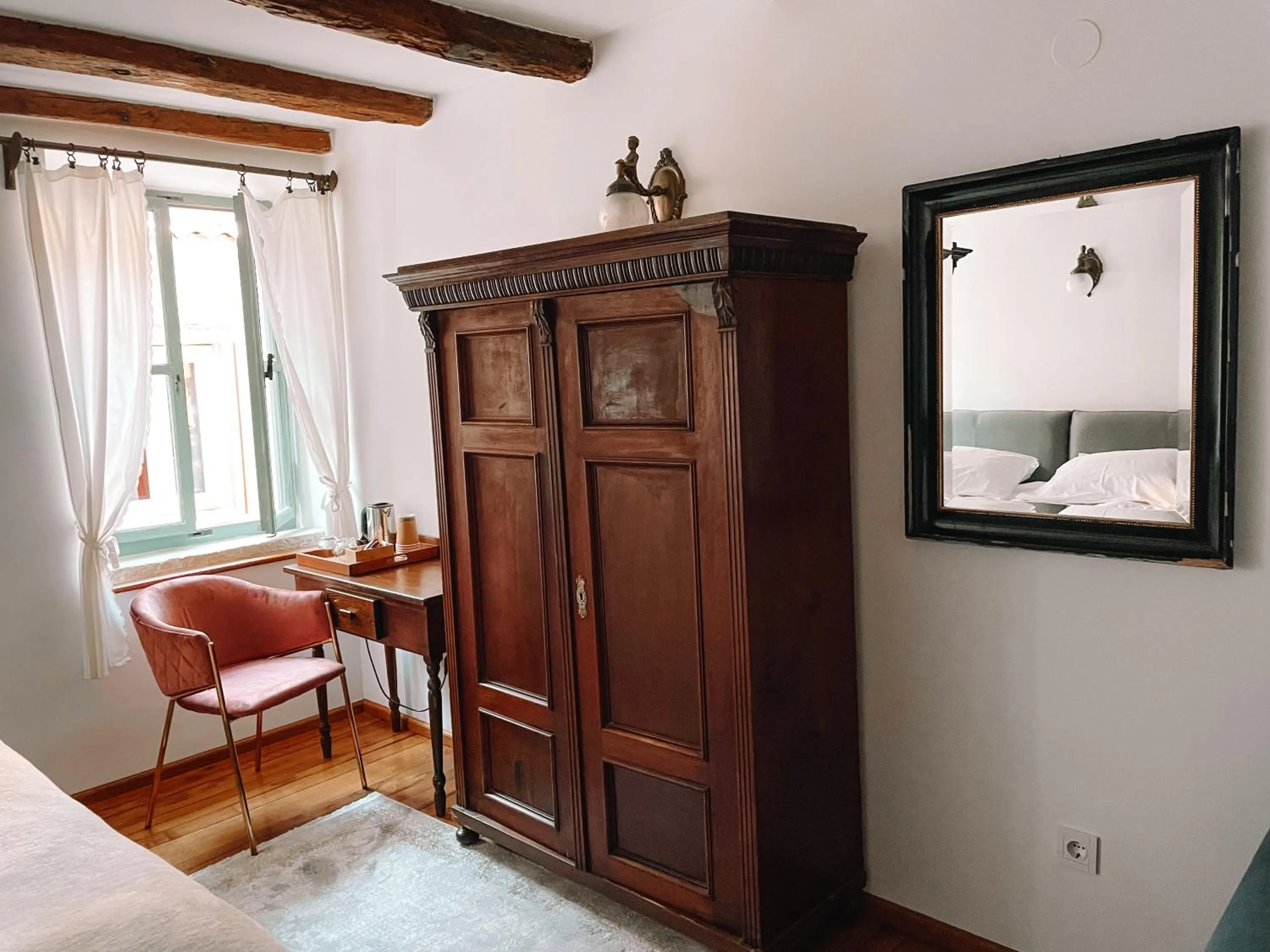 Coffee/tea facilities, Bed in Hotel Casa Garzotto