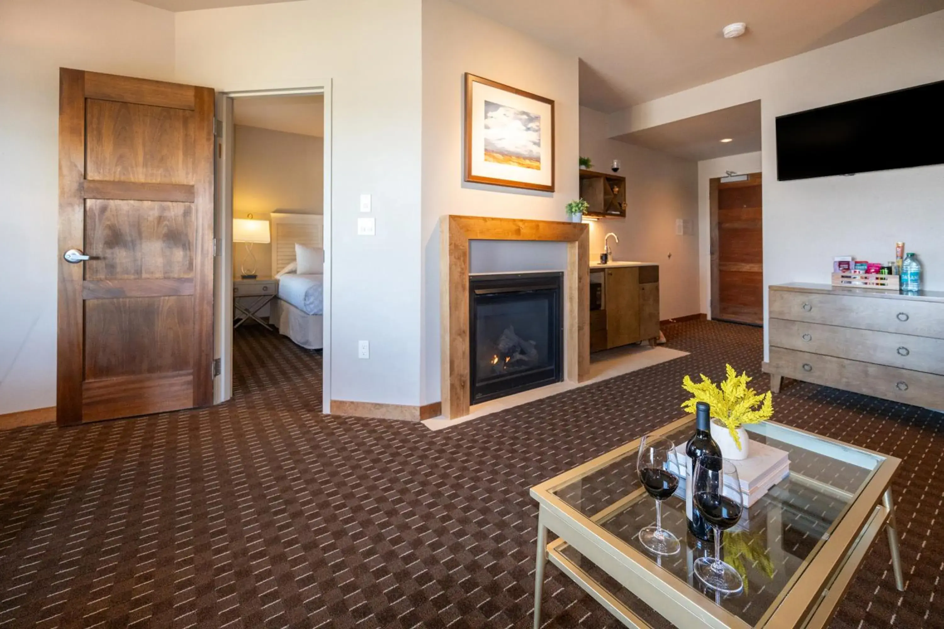 Photo of the whole room in The Lodge at Columbia Point Photo of the whole room in The Lodge at Columbia Point