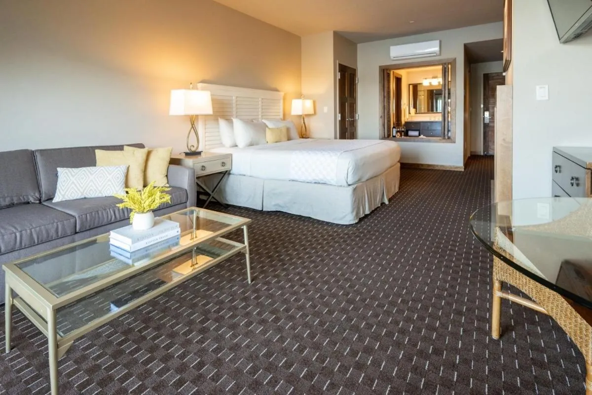 Bed in The Lodge at Columbia Point