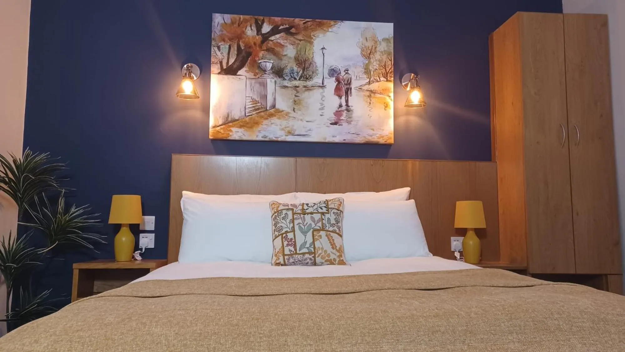 Bed in The Renishaw Rooms