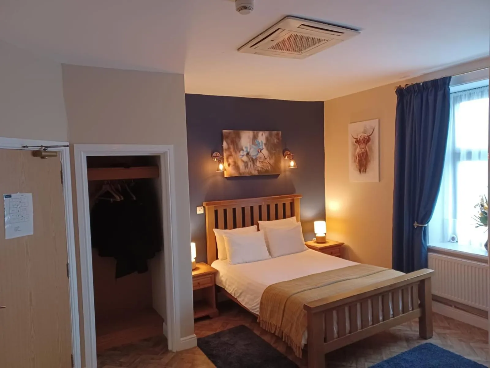 Bed in The Renishaw Rooms