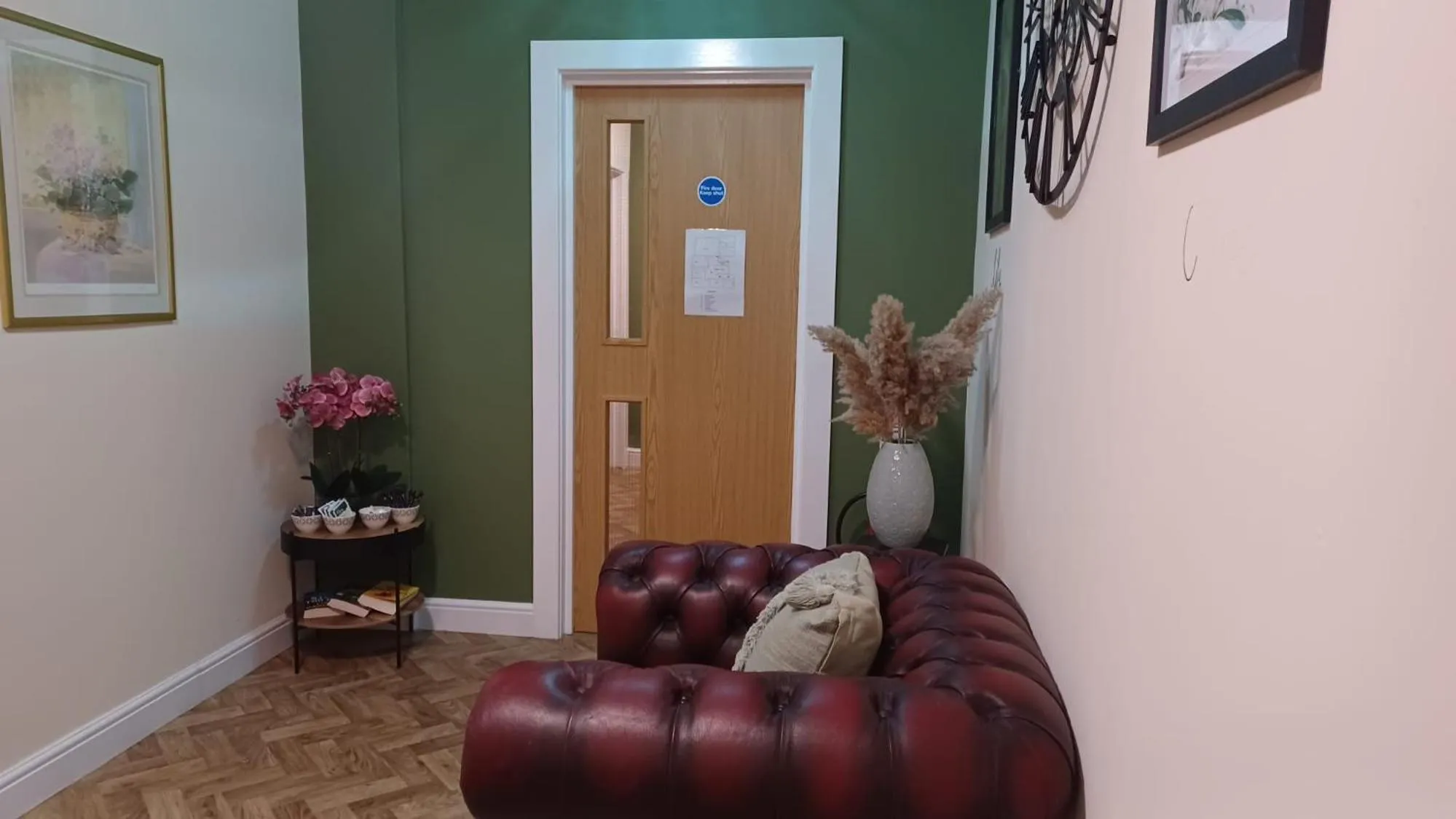 Seating area in The Renishaw Rooms